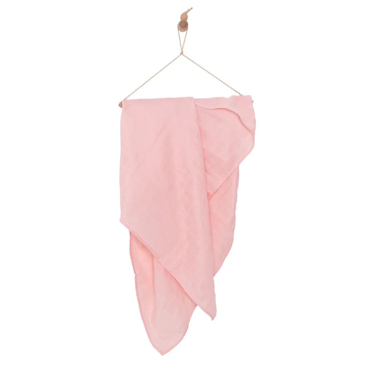 Little Dreams Girl Muslin Blanket - Pink - Image 3