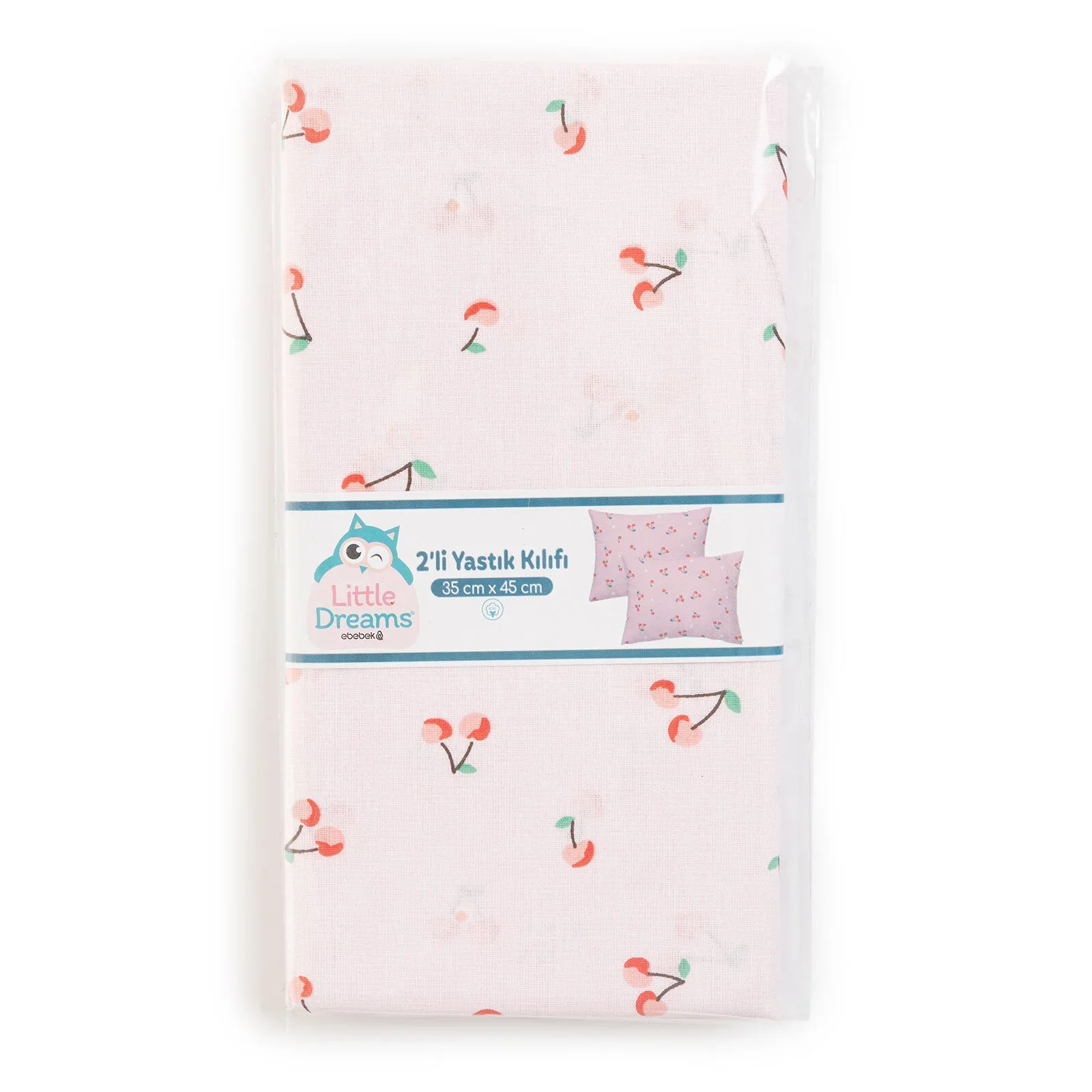 Little Dreams Girl Pillowcase - Pink - Image 6