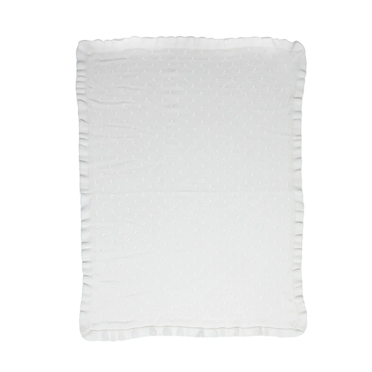 Little Dreams Girls 100% Cotton Blanket 70x100 cm - Ecru - Image 2