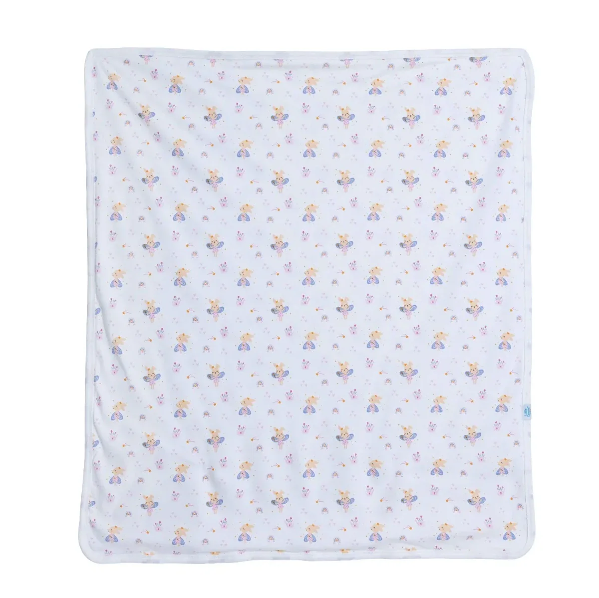 Little Dreams Girls Cotton Jersey Blankets - Ecru - Image 8