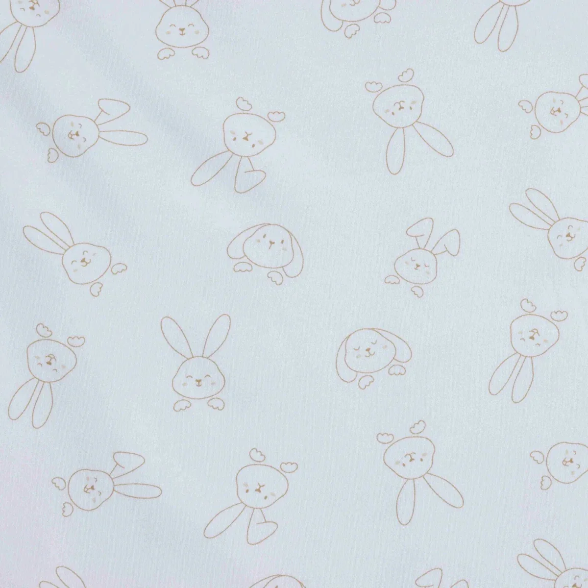 Little Dreams Girls Cotton Jersey Blankets - Ecru - Image 2