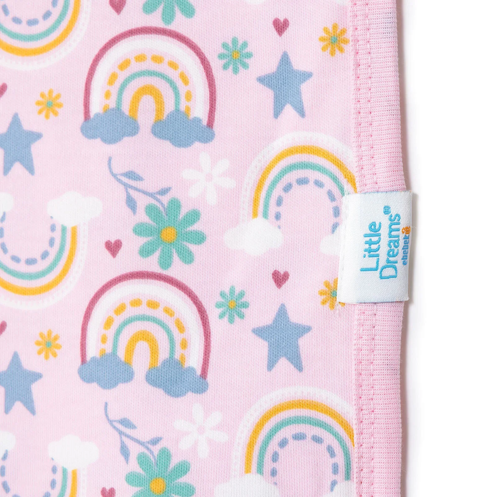Little Dreams Muslin Blanket - Pink - Image 3