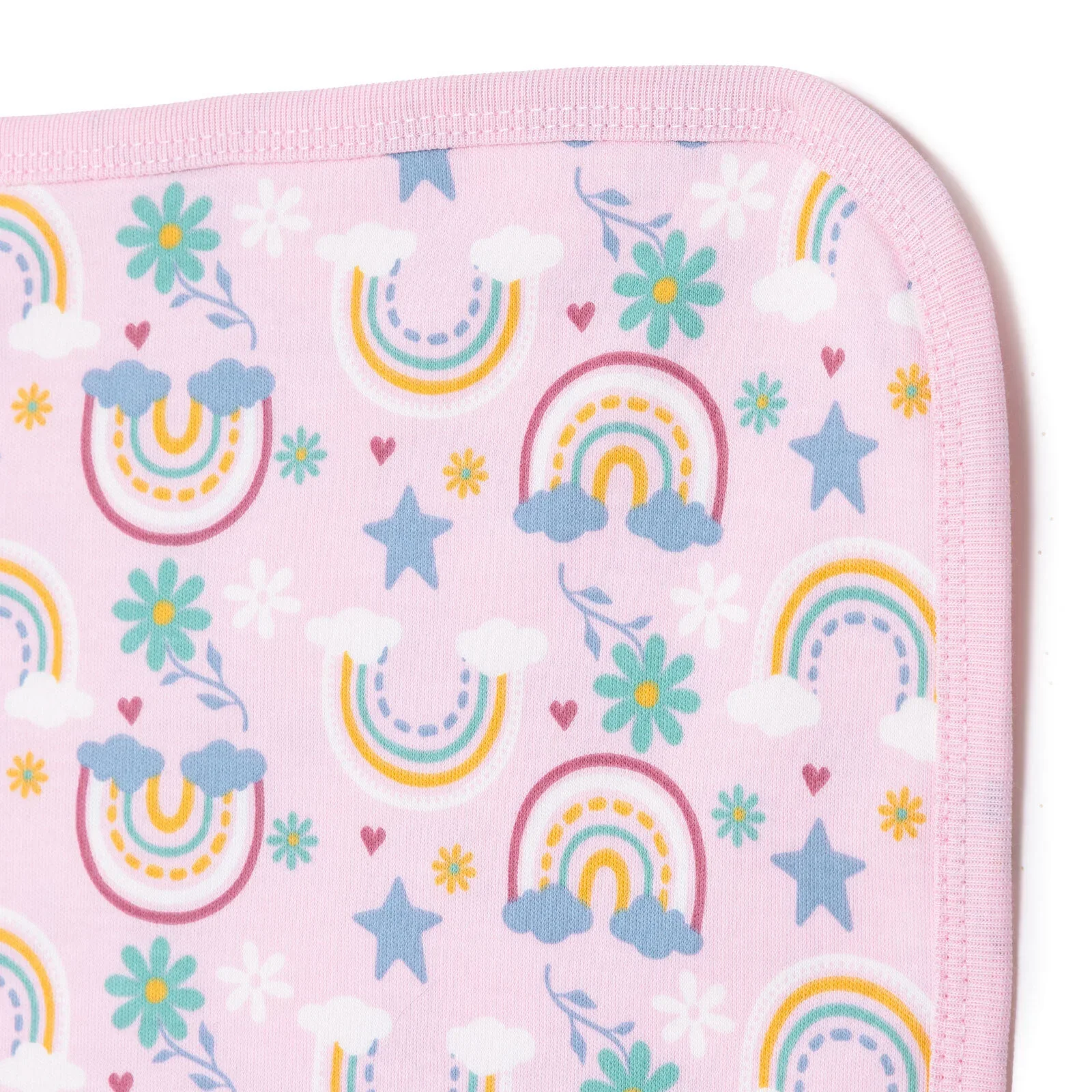Little Dreams Muslin Blanket - Pink - Image 4