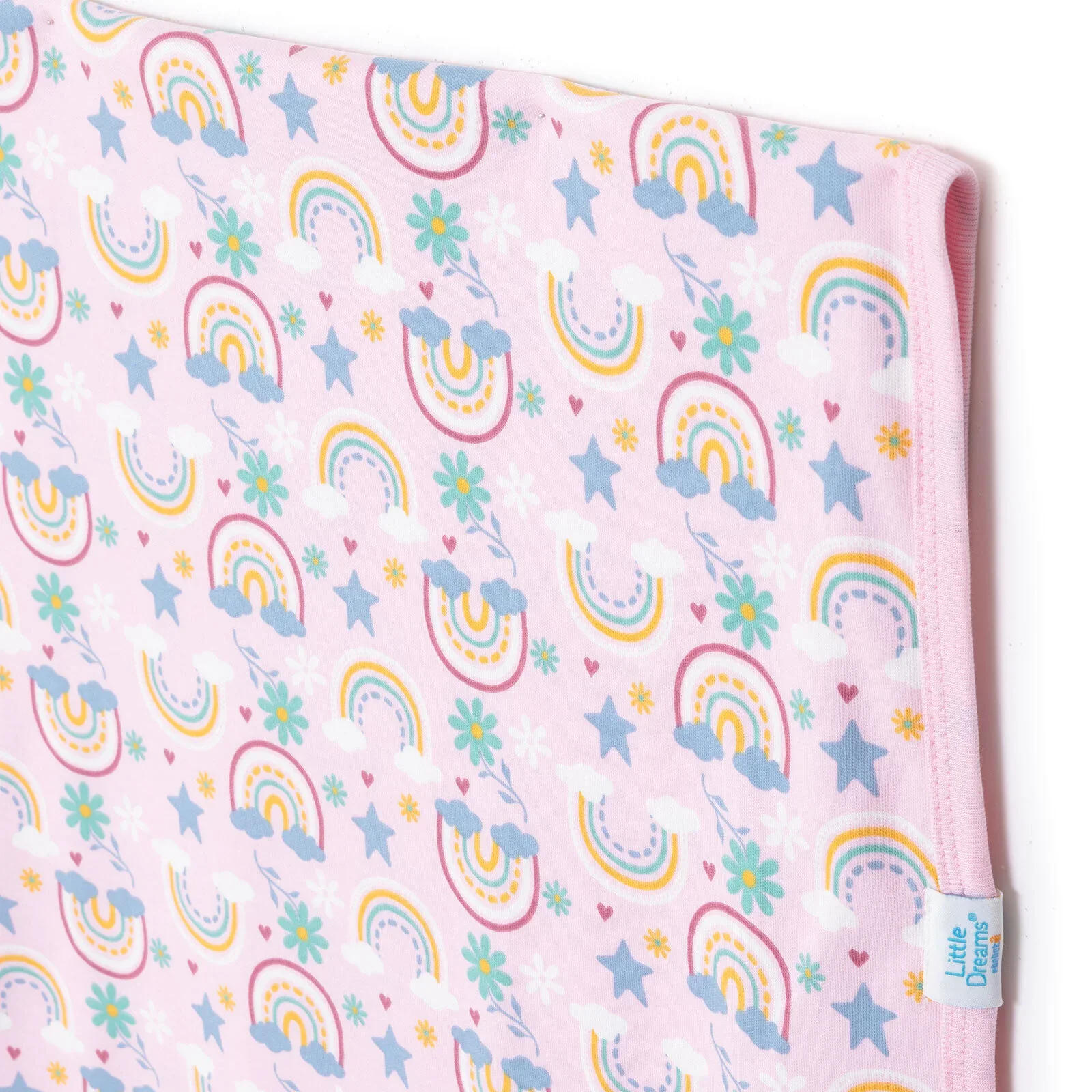 Little Dreams Muslin Blanket - Pink - Image 7