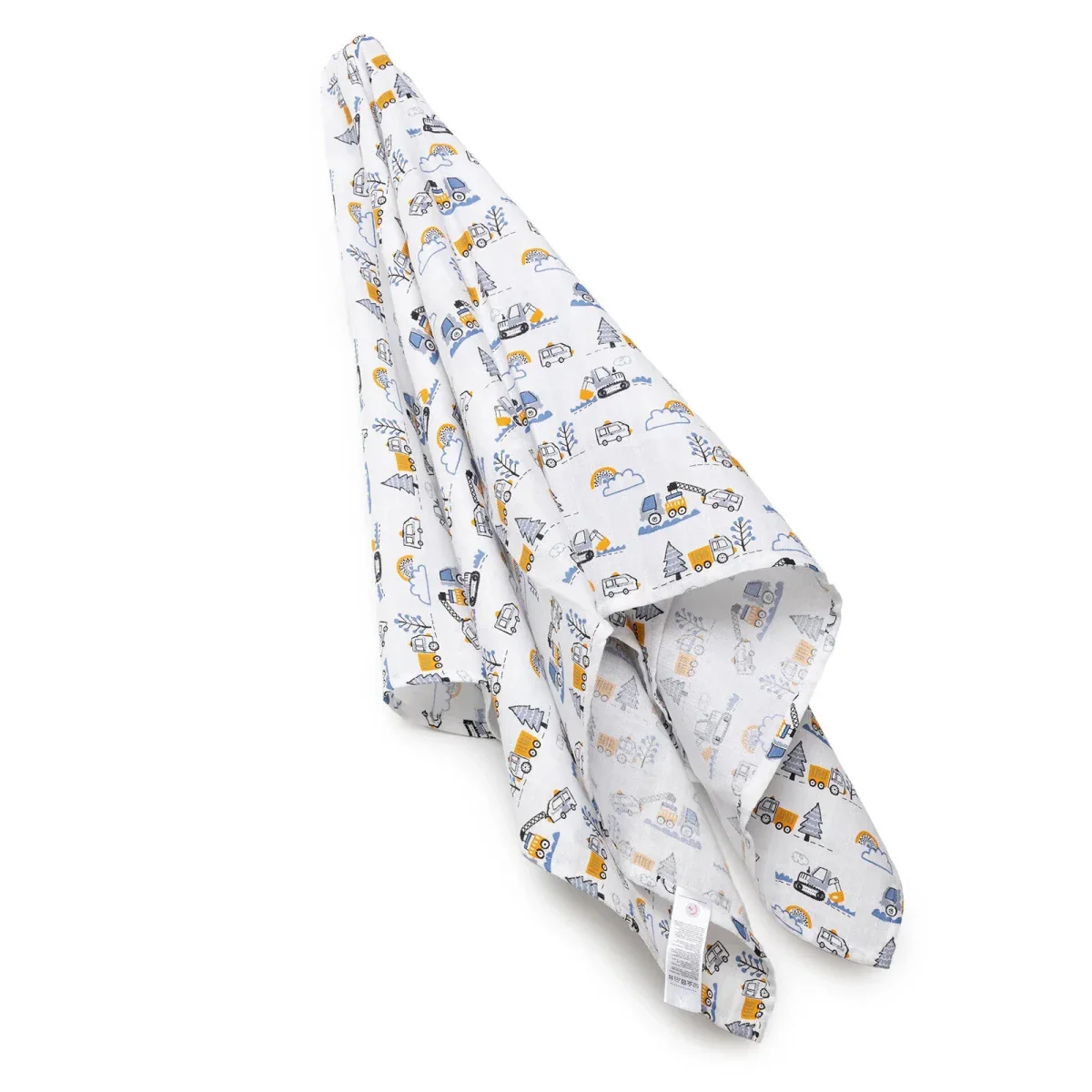 Little Dreams Muslin Blanket Boys - Printed - Image 3
