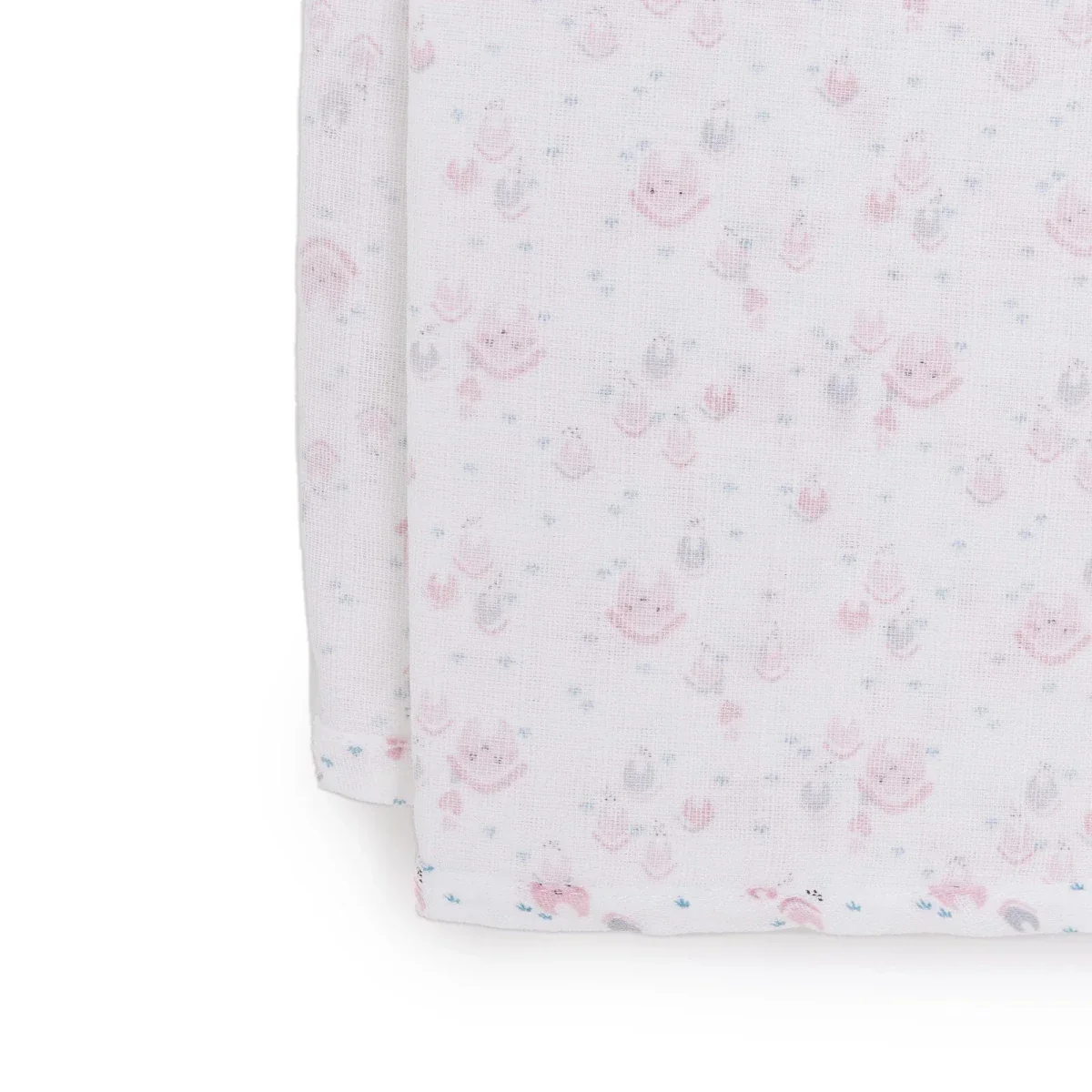 Little Dreams Muslin Blanket Girls - Pink - Image 4