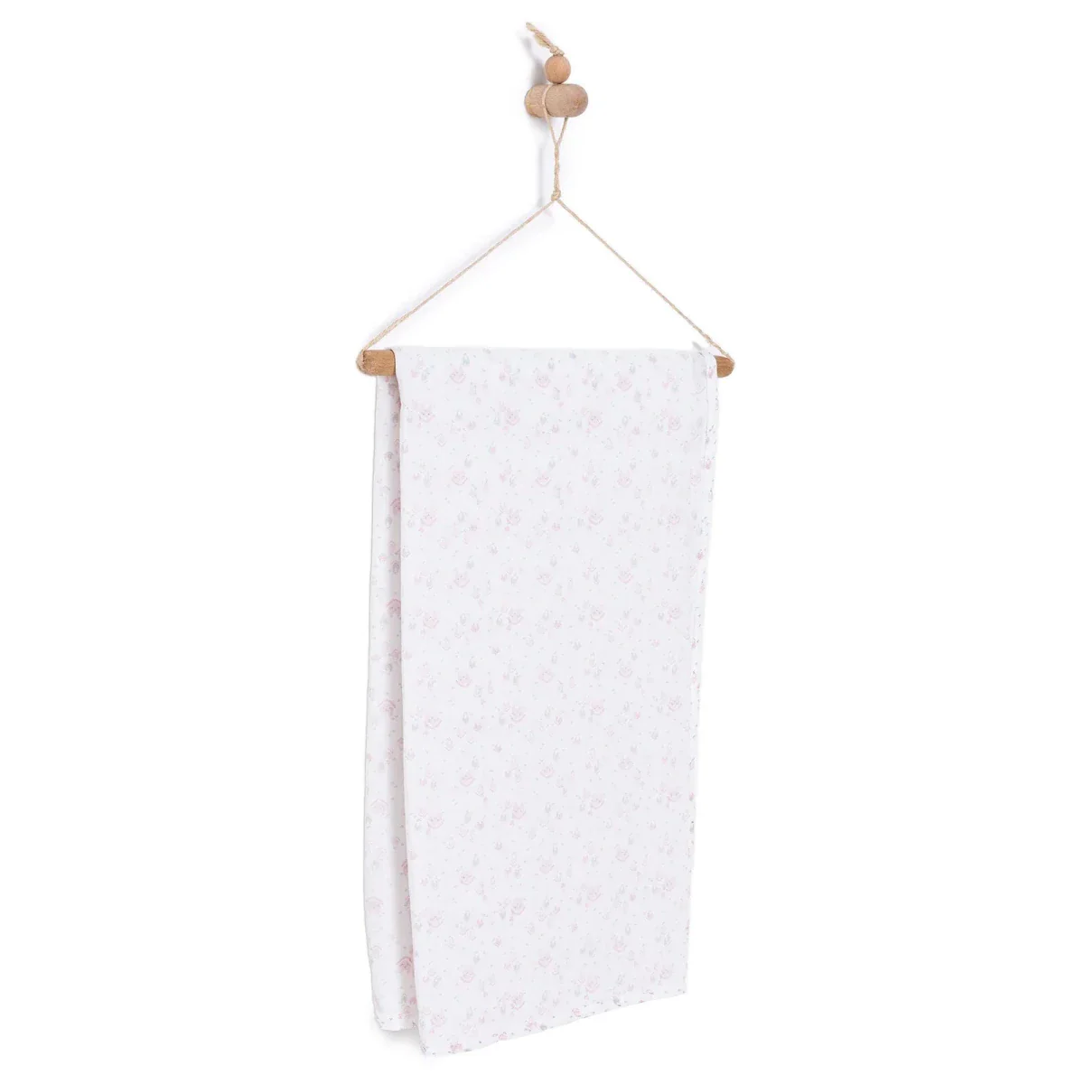 Little Dreams Muslin Blanket Girls - Pink - Image 5