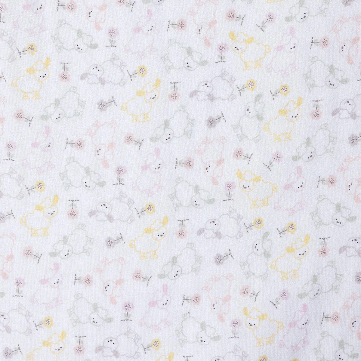 Little Dreams Muslin Blanket Girls - Printed - Image 5