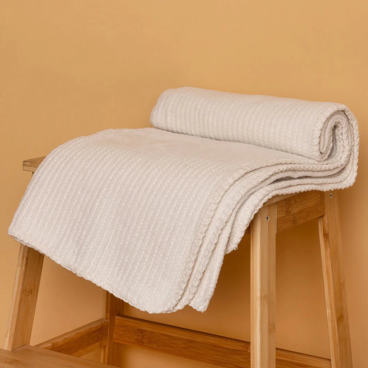 Little Dreams Unisex Blanket - Ecru - Image 3