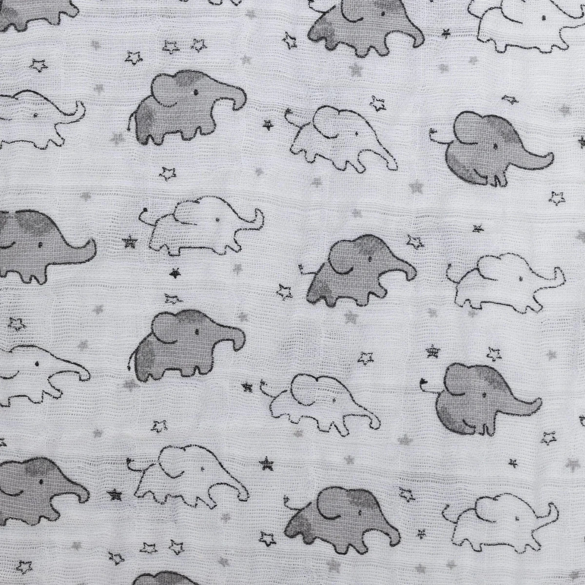 Little Dreams Unisex Muslin Blanket - Ecru - Image 3