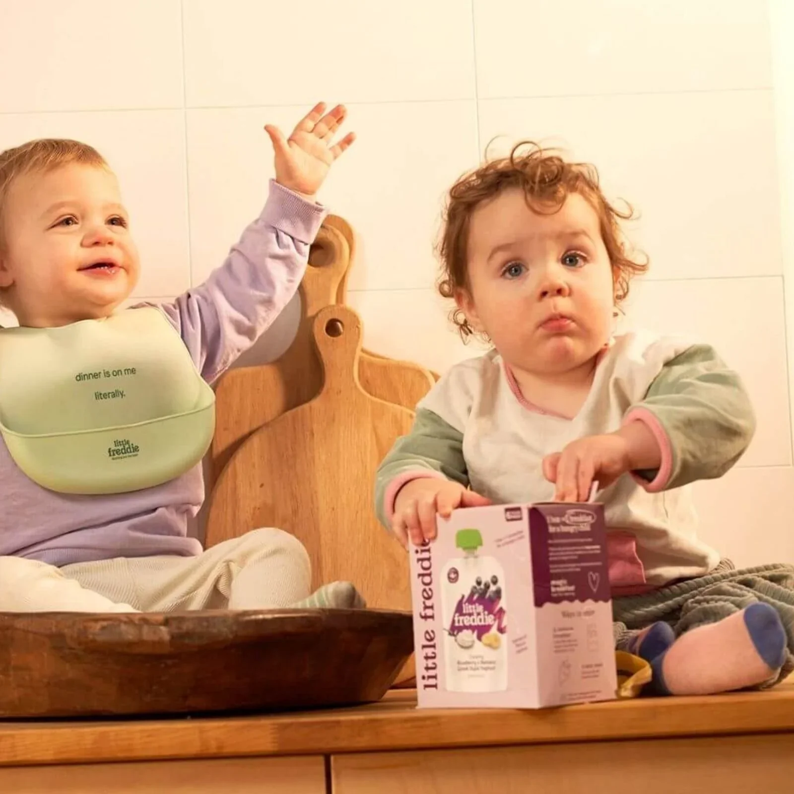 Little Freddie Organic Blueberry & Banana Yoghurt Baby Food Pouch Multipack 6+ months 600g (6x100g) - Image 6