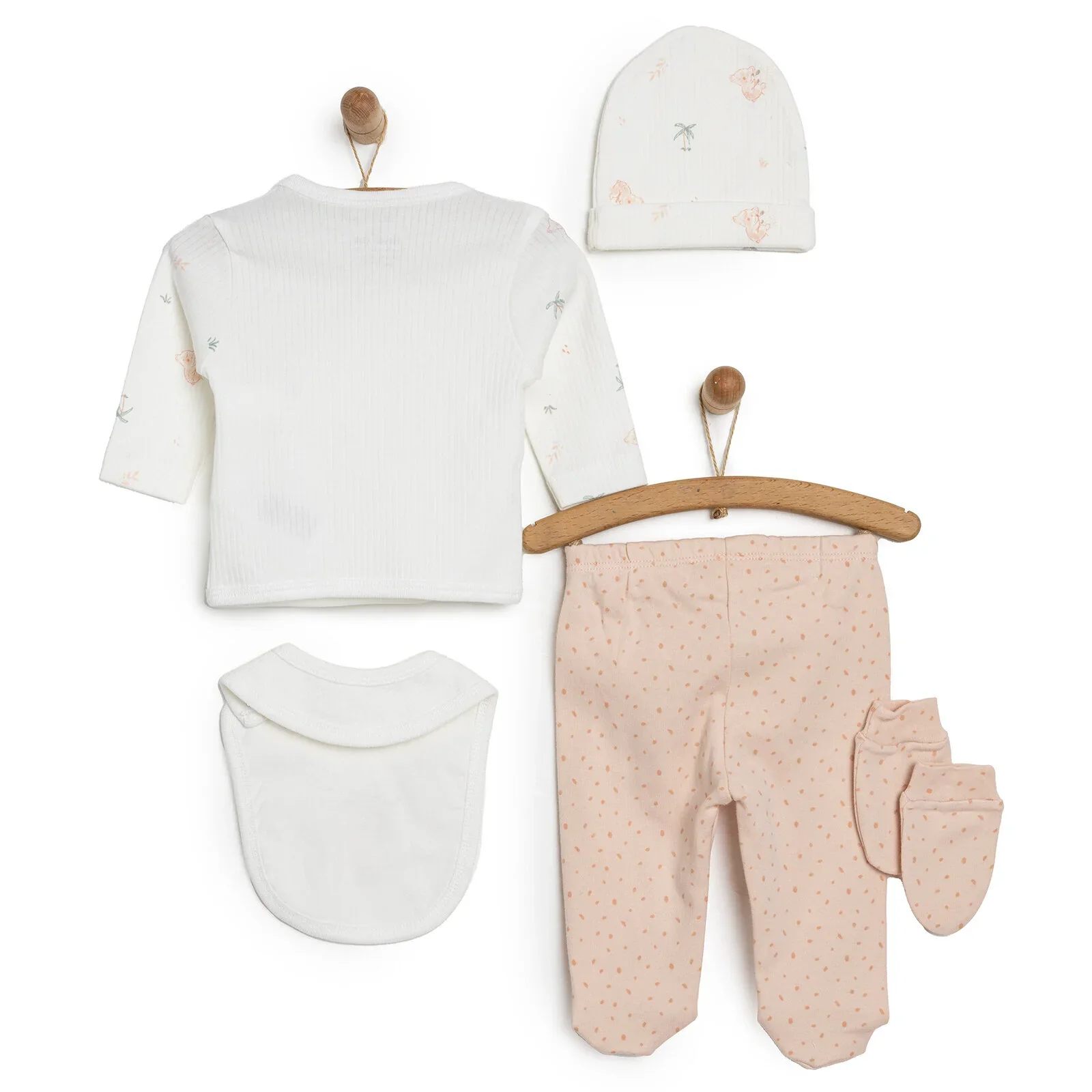 Little Life Newborn Starter Set 5 pcs - Salmon - Image 2
