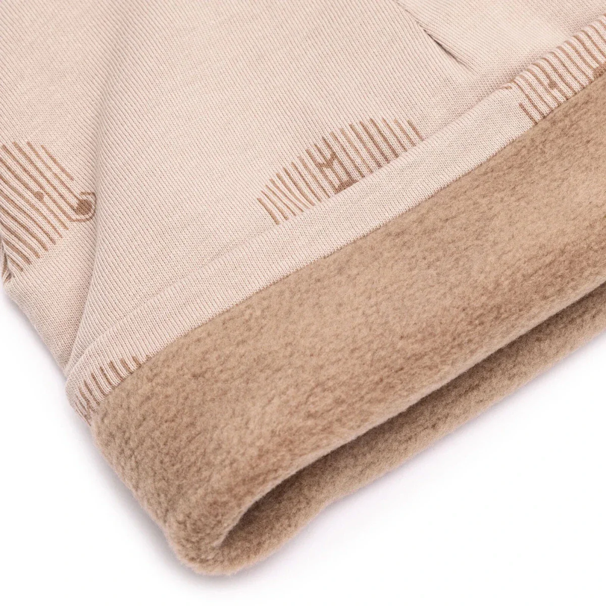 Little Plane Beanie - Light Brown - Image 4