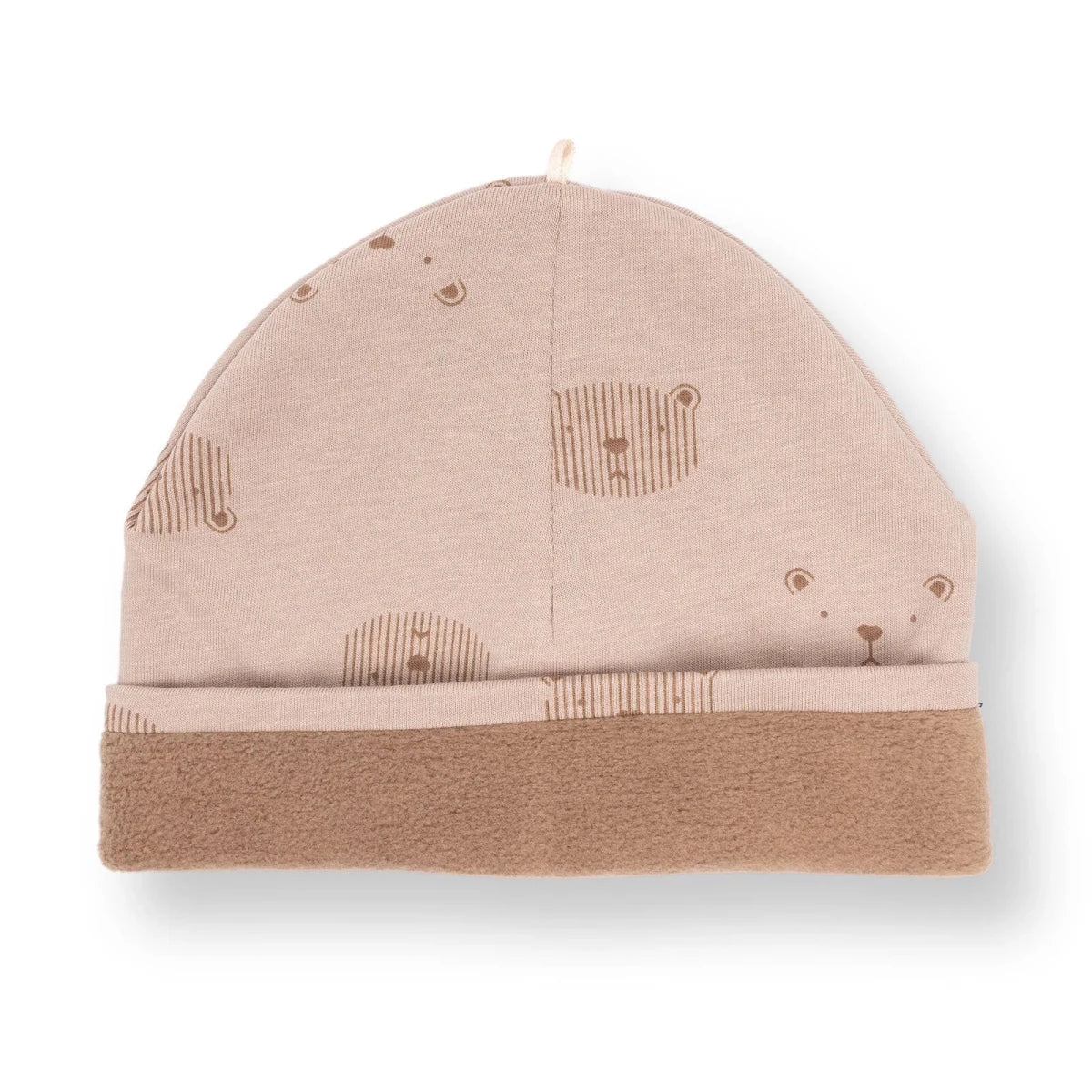 Little Plane Beanie - Light Brown - Image 5