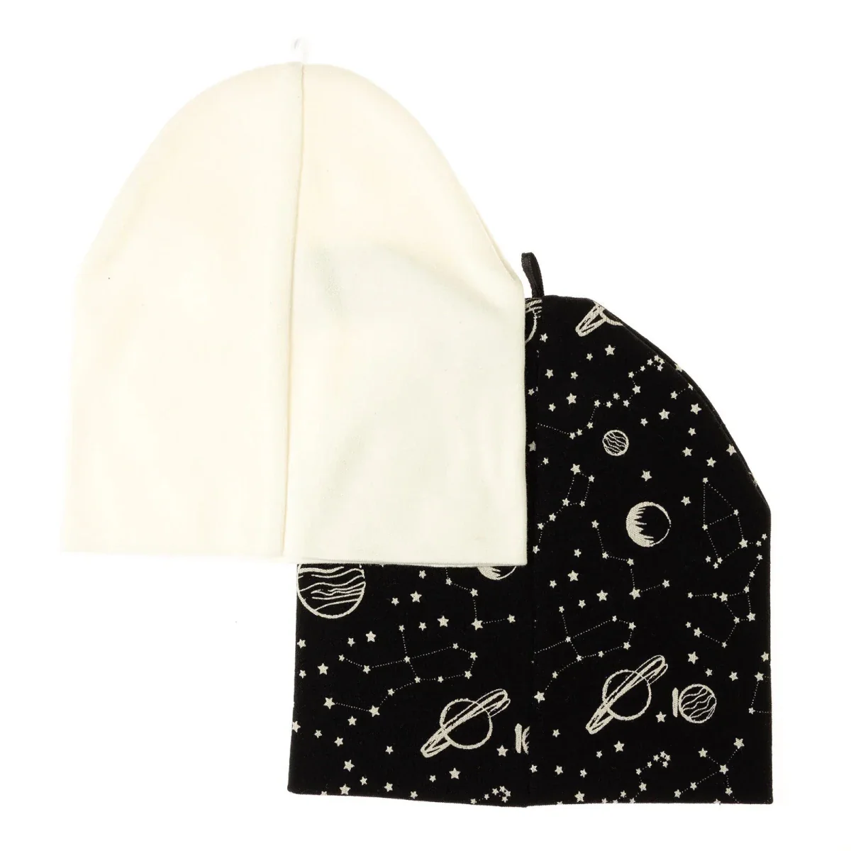 Little Plane Boys 2-Pack Hat Space - Black - Image 6