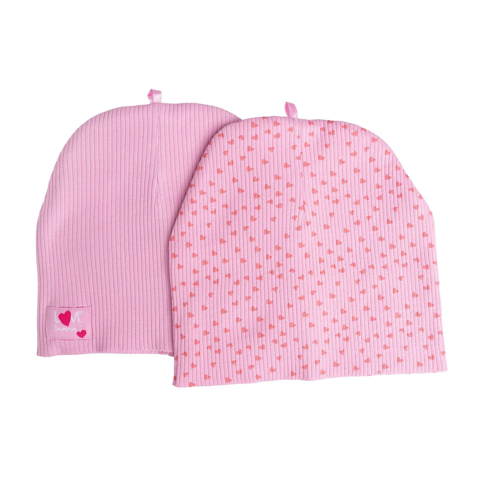 Little Plane Girl 2-Pack Hat - Pink - Image 3