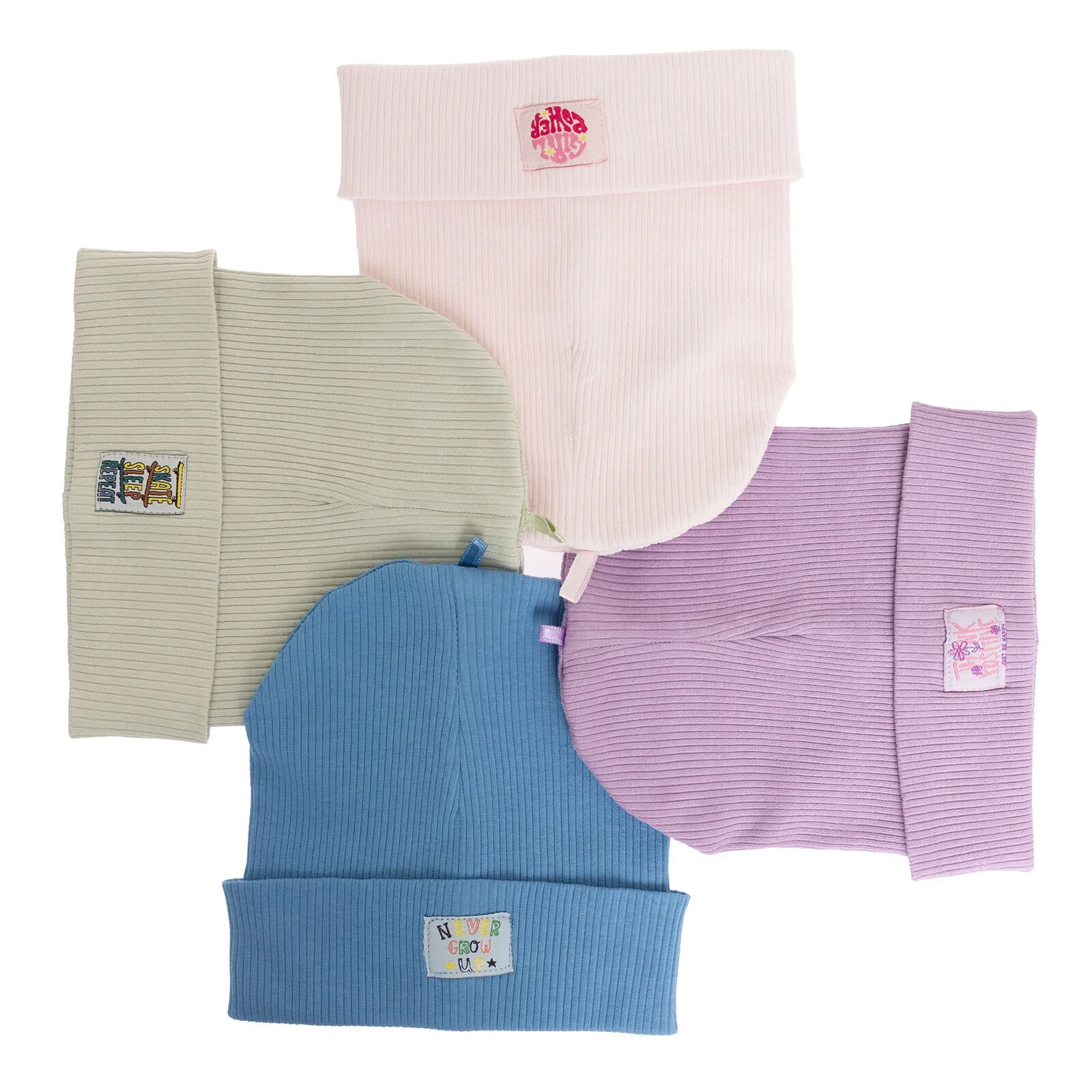 Little Plane Girl Beanie - Light Pink - Image 8