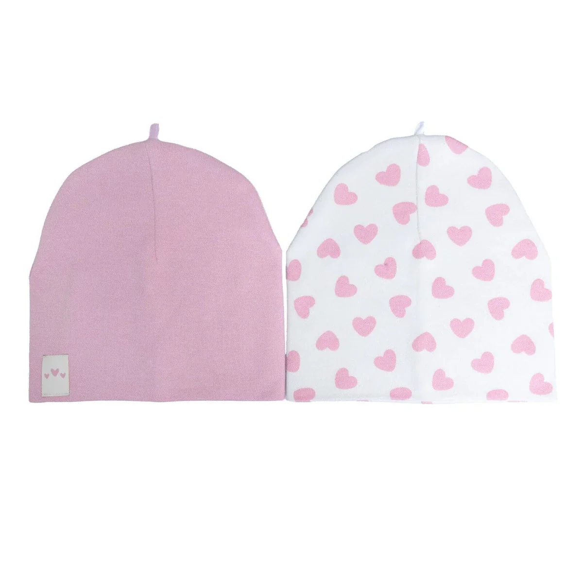 Little Plane Girls 2-Pack Hat Heart - Pink - Image 2