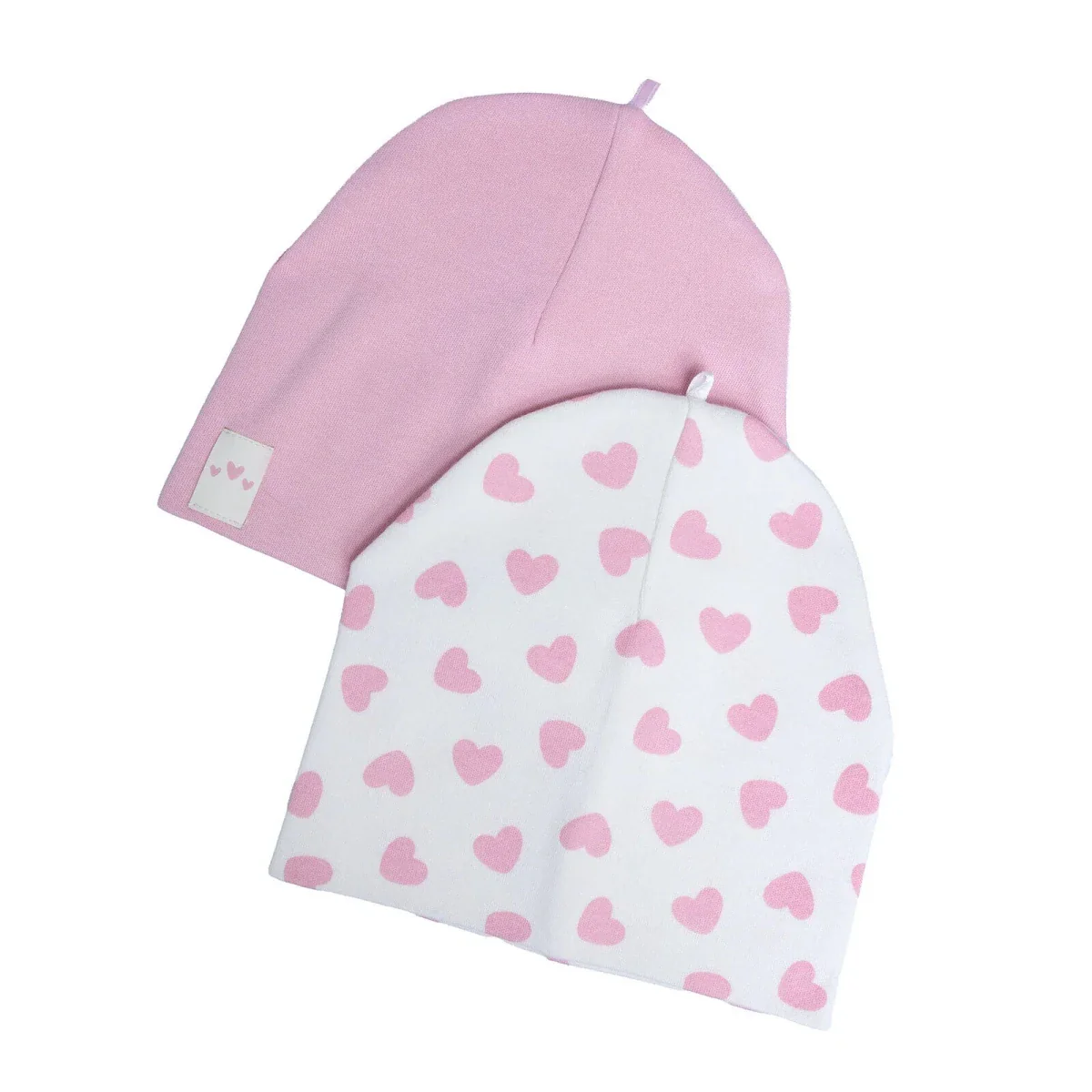 Little Plane Girls 2-Pack Hat Heart - Pink - Image 7