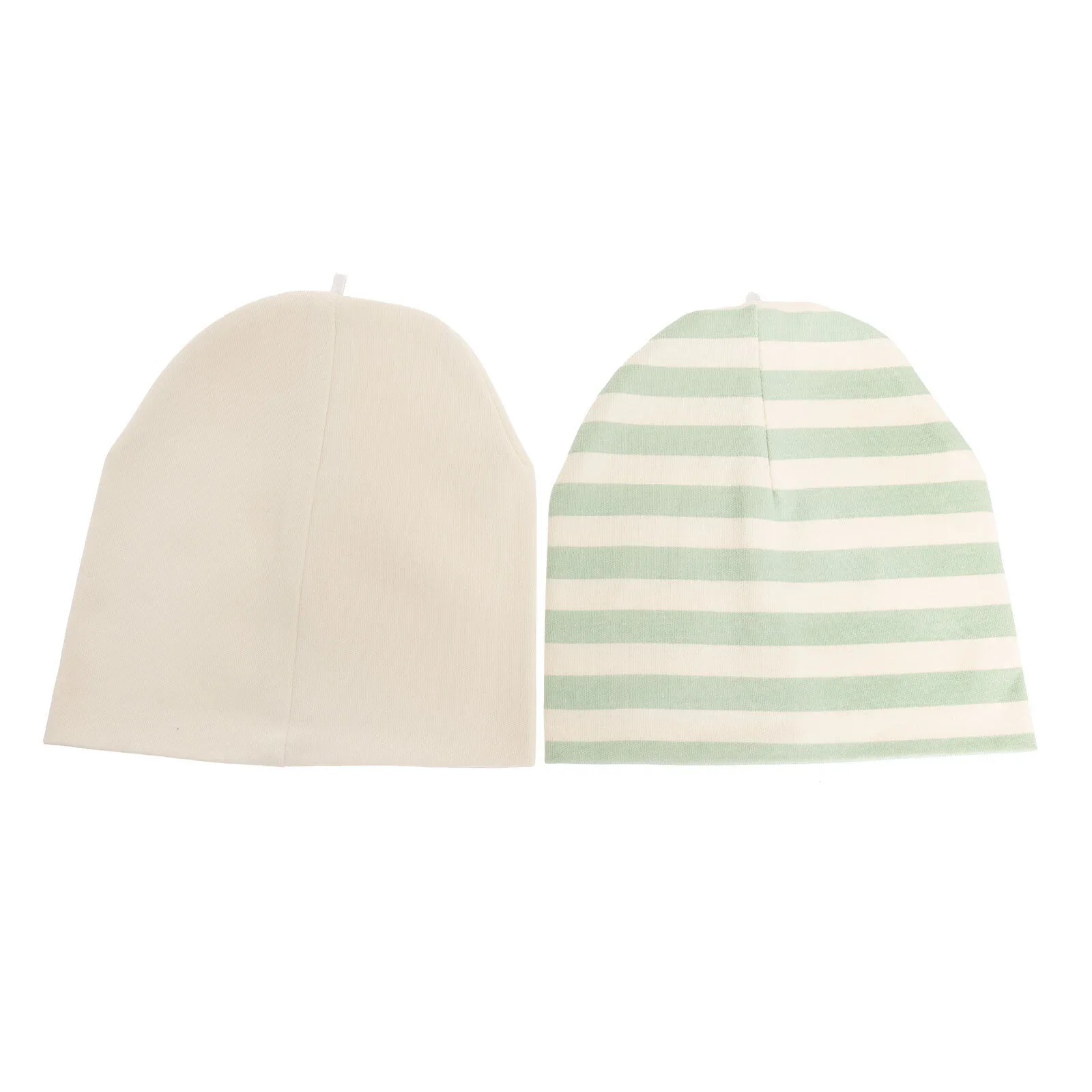 Little Plane Hello Camper Baby Boy 2 Pcs Beanies - Green - Image 3
