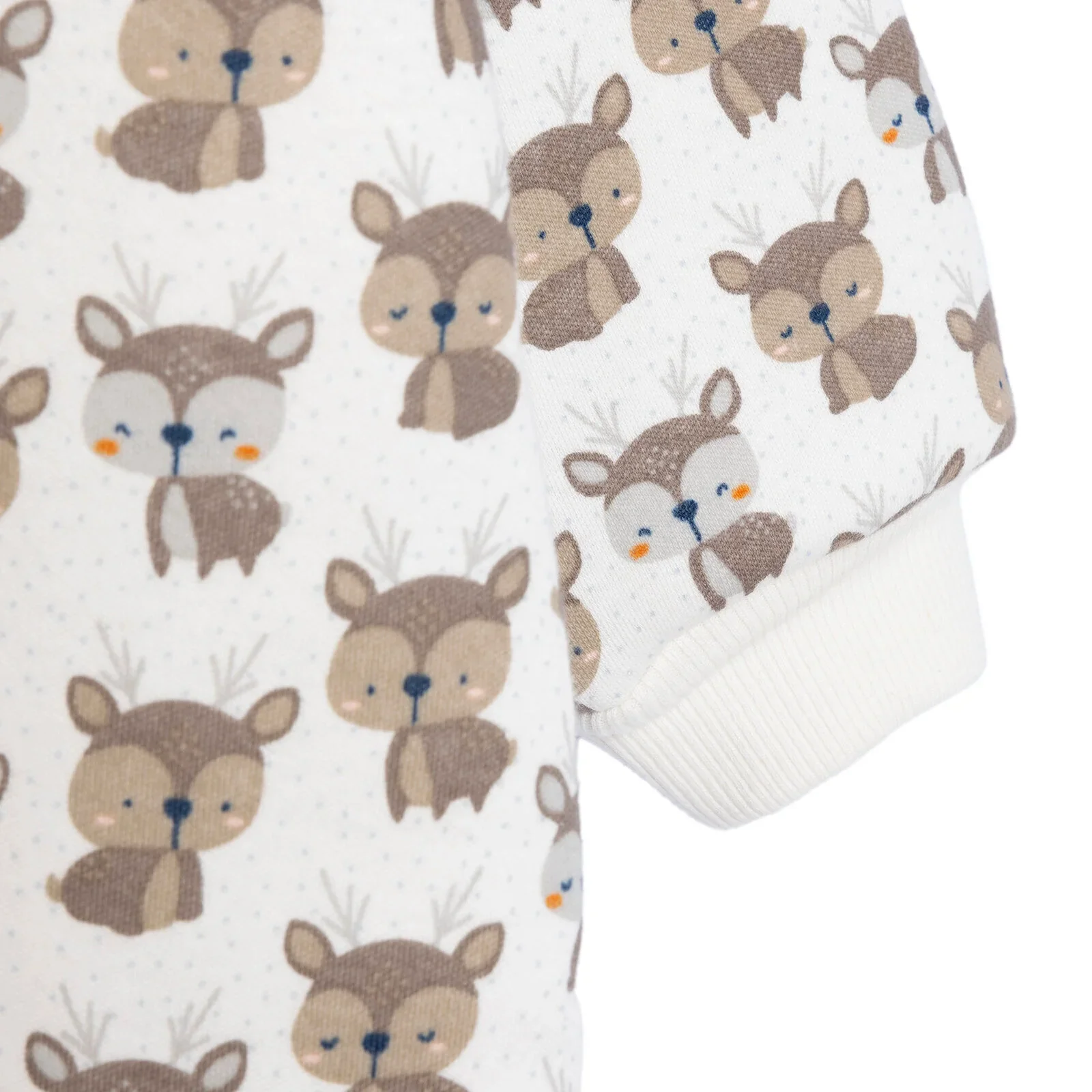 Little Plane Sleepsuit Baby Boy - Ecru - Image 10