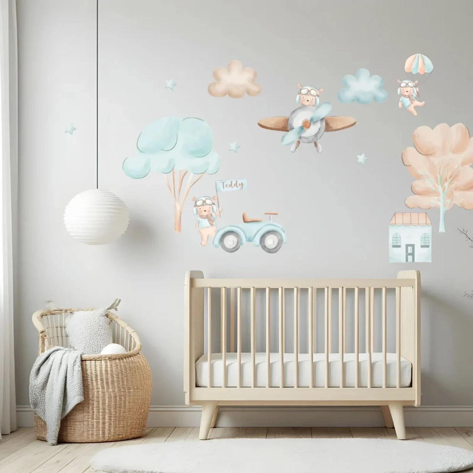 Live Vida Teddy Adventures Large Wall Stickers - Image 2