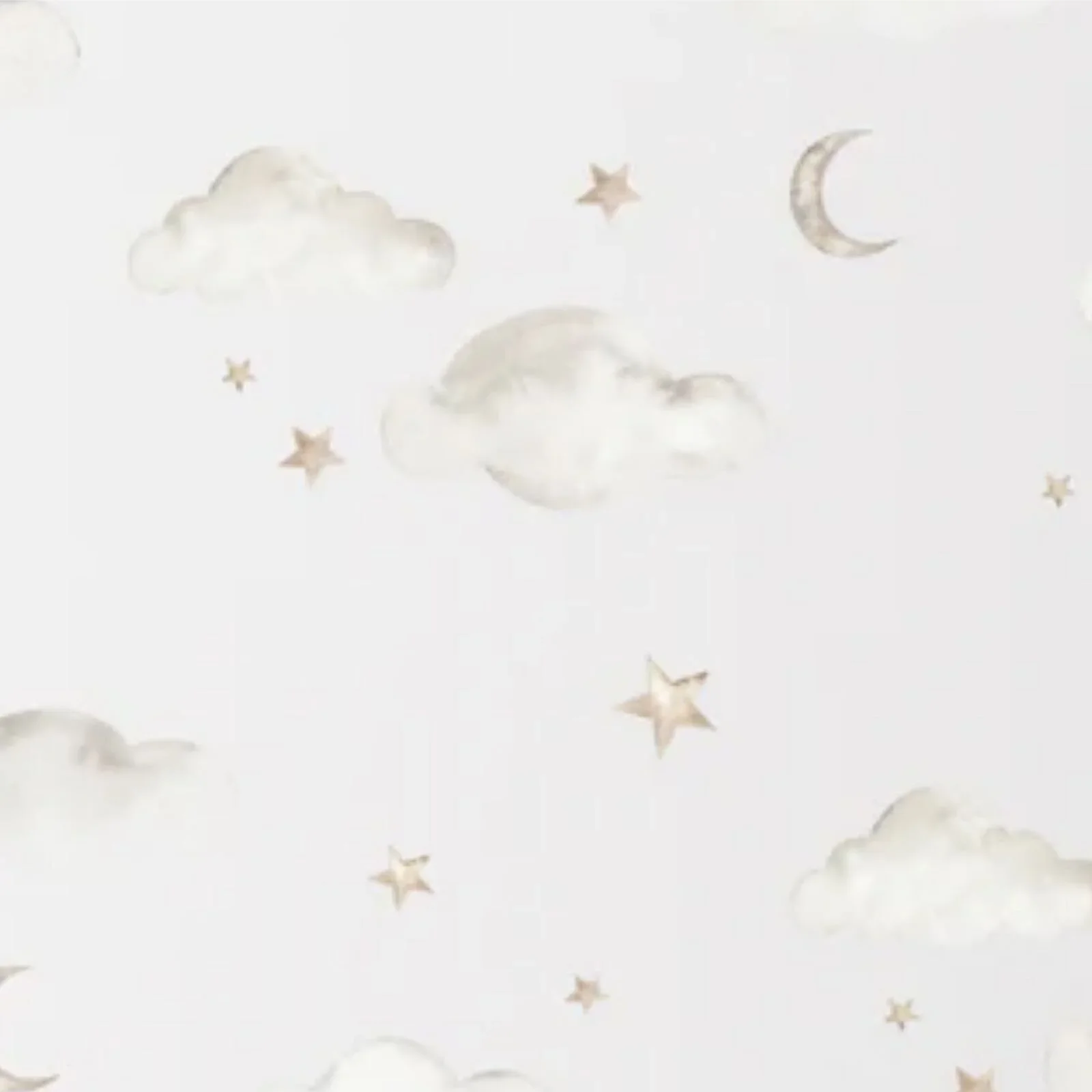 Live Vida Wall Stickers Cloud & Moon & Stars A4 - Image 3