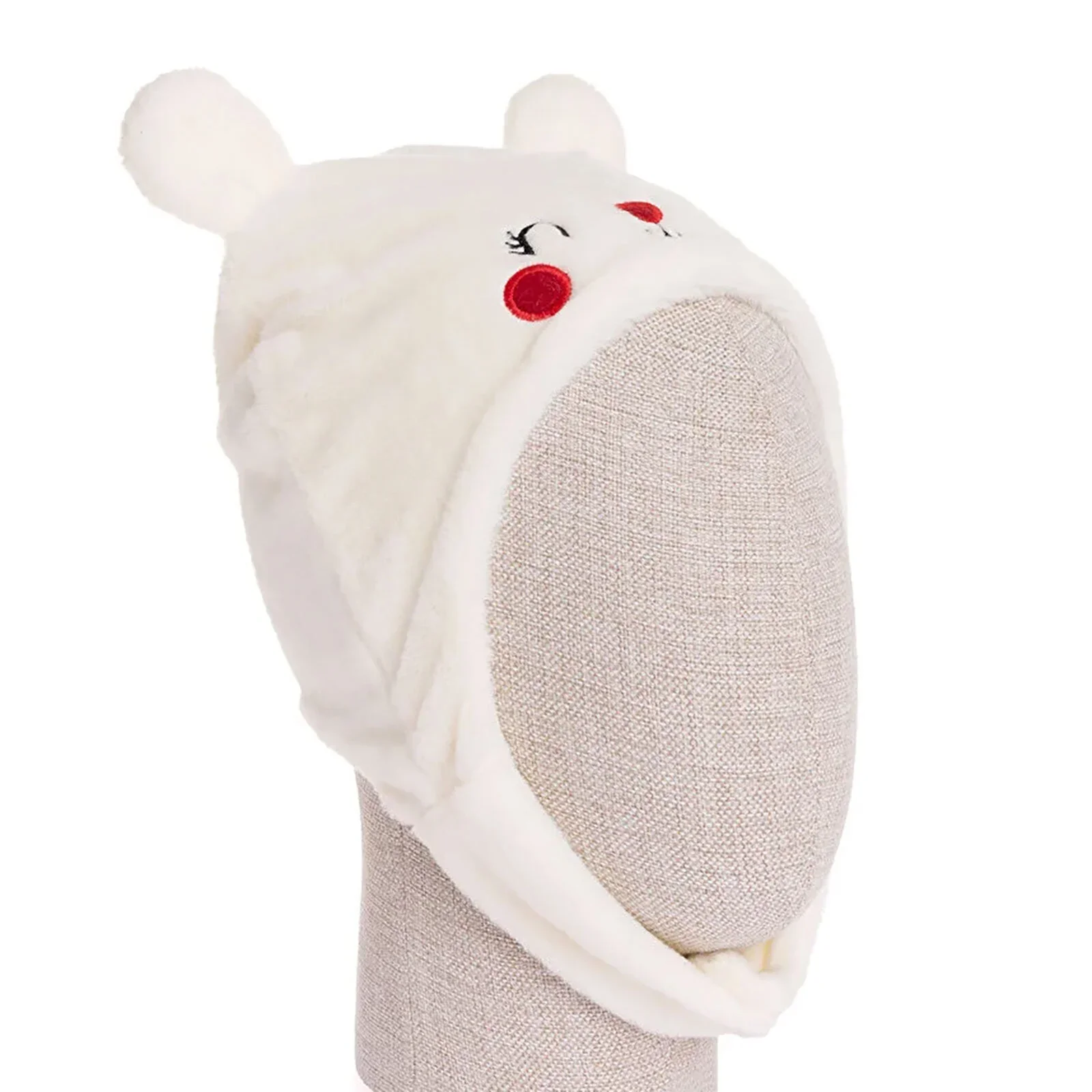 Luess Girl Beanie - Ecru - Image 4