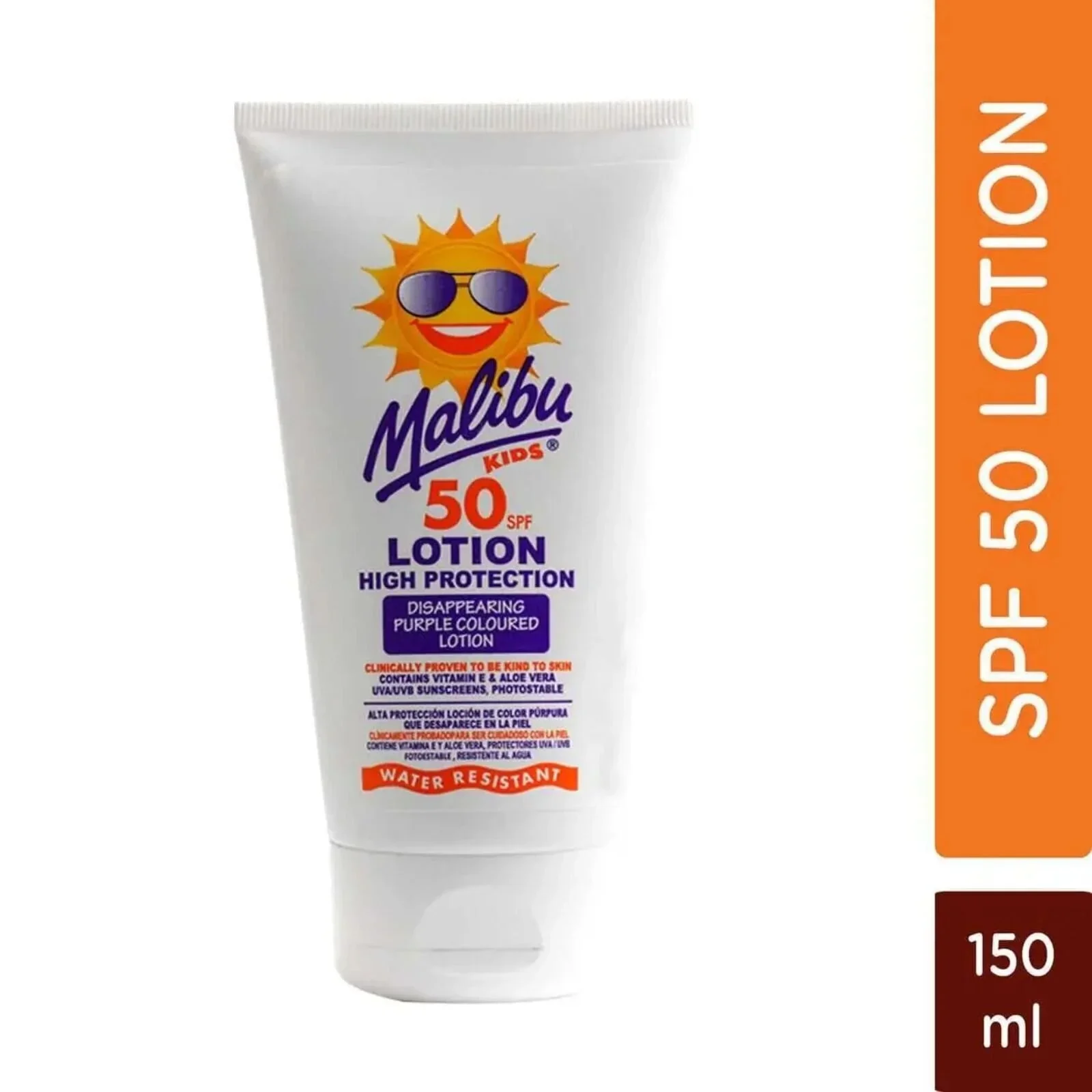 Malibu Sun SPF50 Kids Lotion 150ml - Image 2