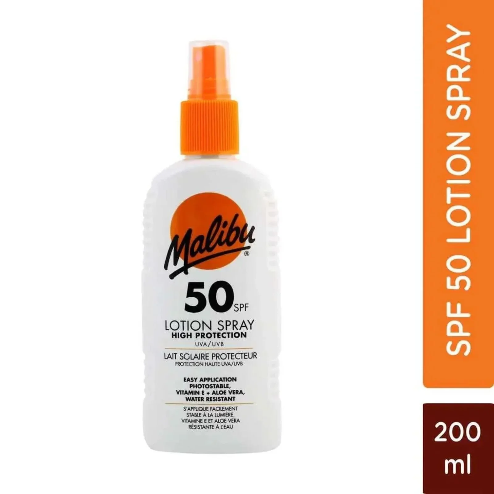 Malibu Sun SPF50 Kids Lotion Spray 200ml - Image 2