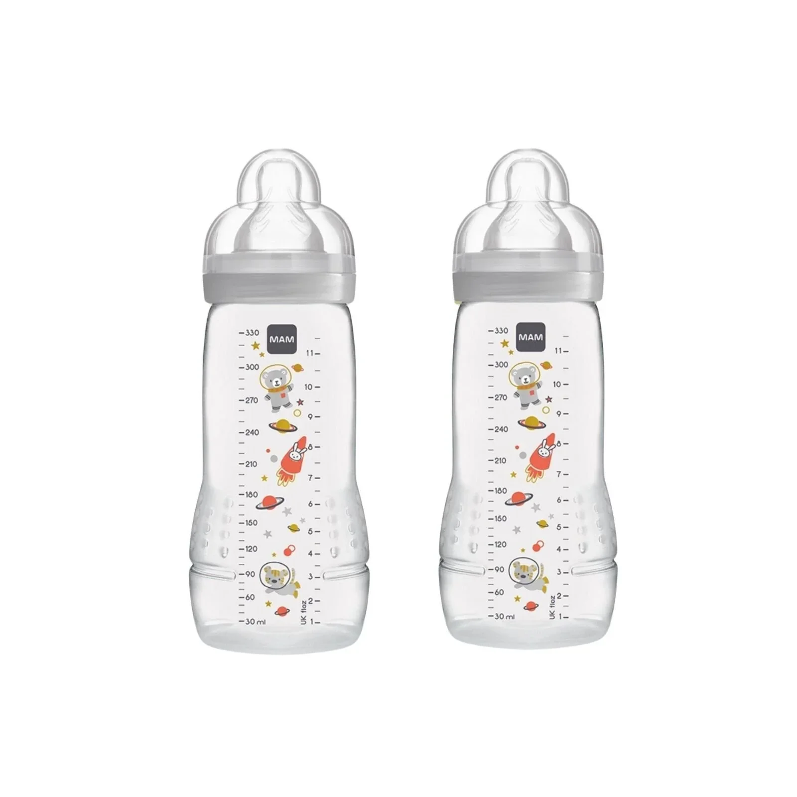 MAM Easy Active Bottle 330ml Unisex Pack of 2 Assorted - Image 2