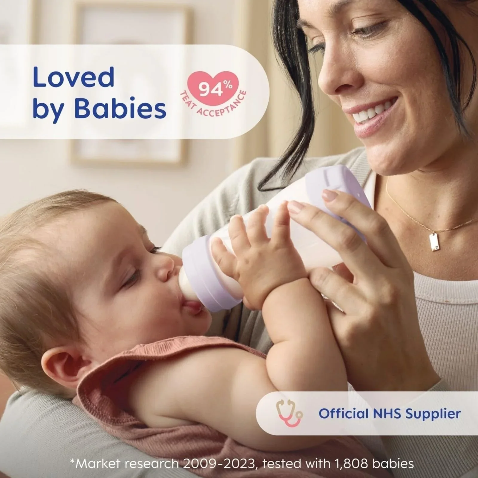 MAM Easy Start Anti Colic Bottle 260ml Pack of 2 - Blue - Image 4