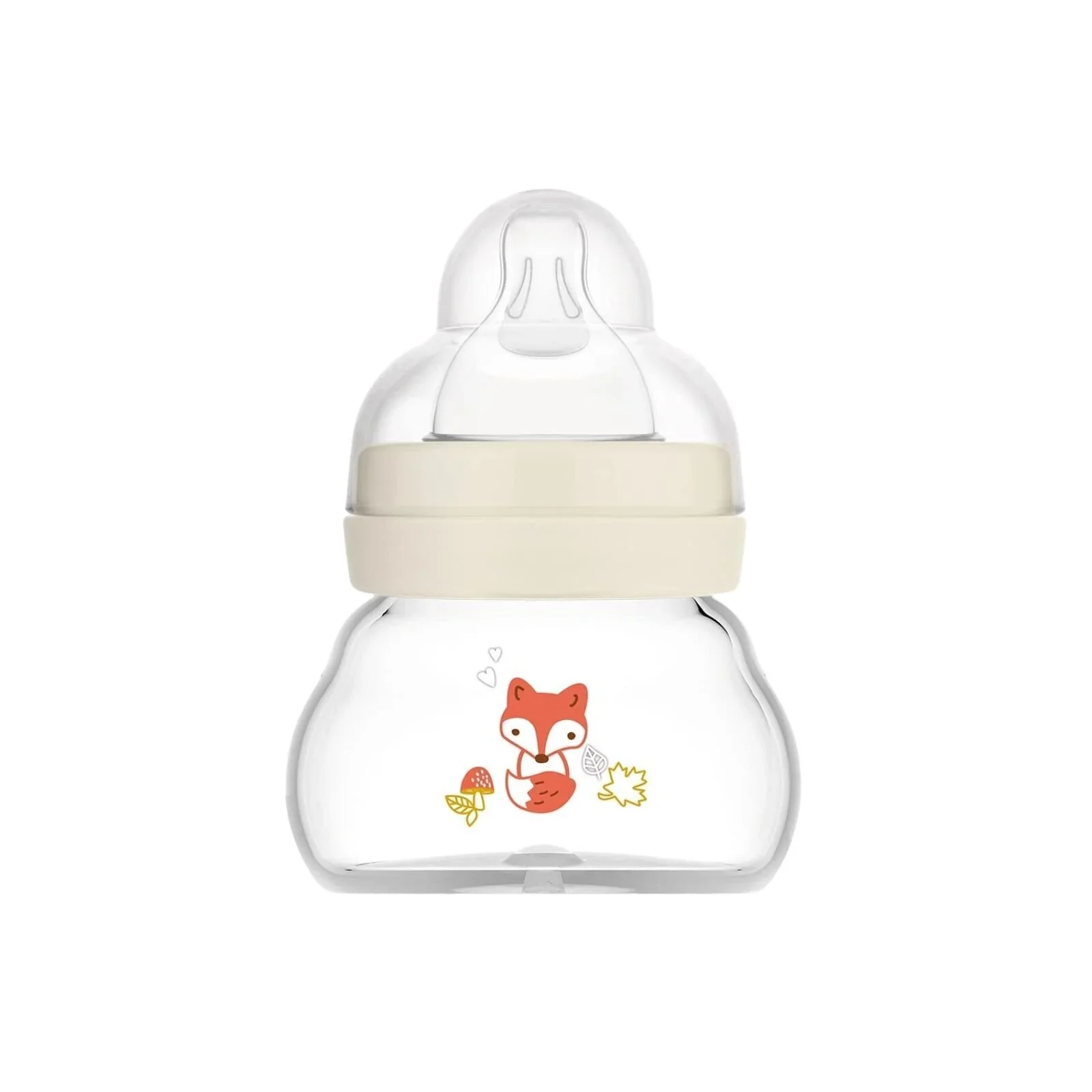 MAM Feel Good Forest Glass Baby Bottle 90ml Assorted - Image 2