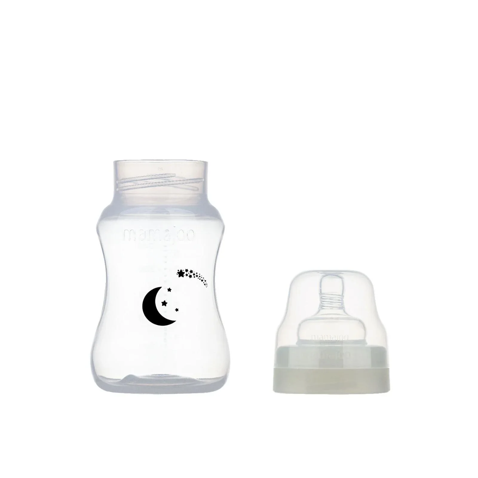 Mamajoo Anti-Colic Glow PP Baby Bottle 6+ months 250ml - Image 4
