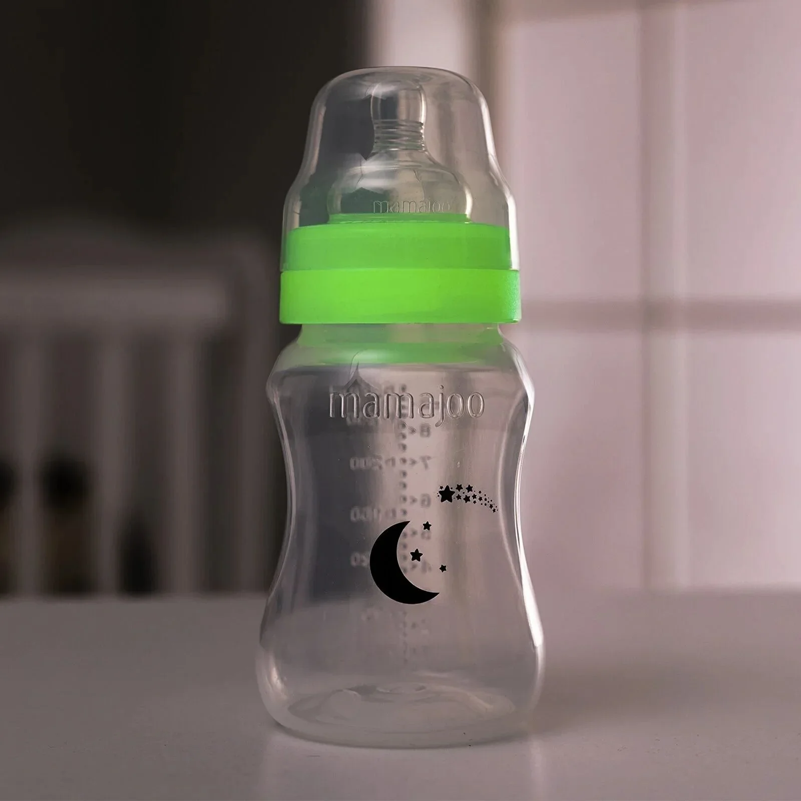 Mamajoo Anti-Colic Glow PP Baby Bottle 6+ months 250ml - Image 5