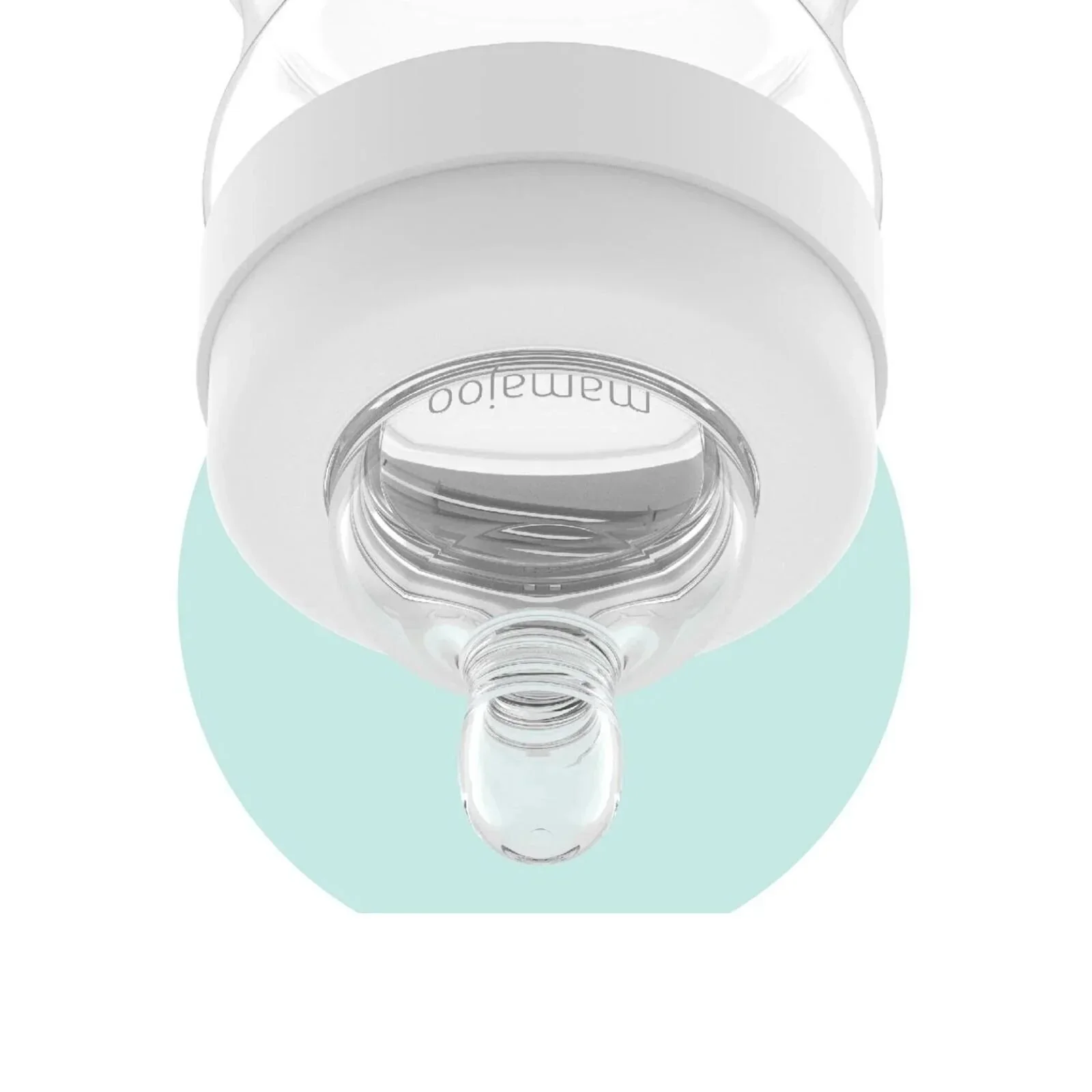 Mamajoo Anti-Colic PP Baby Bottle Medium Flow 6+ months 250ml - Silver - Image 5