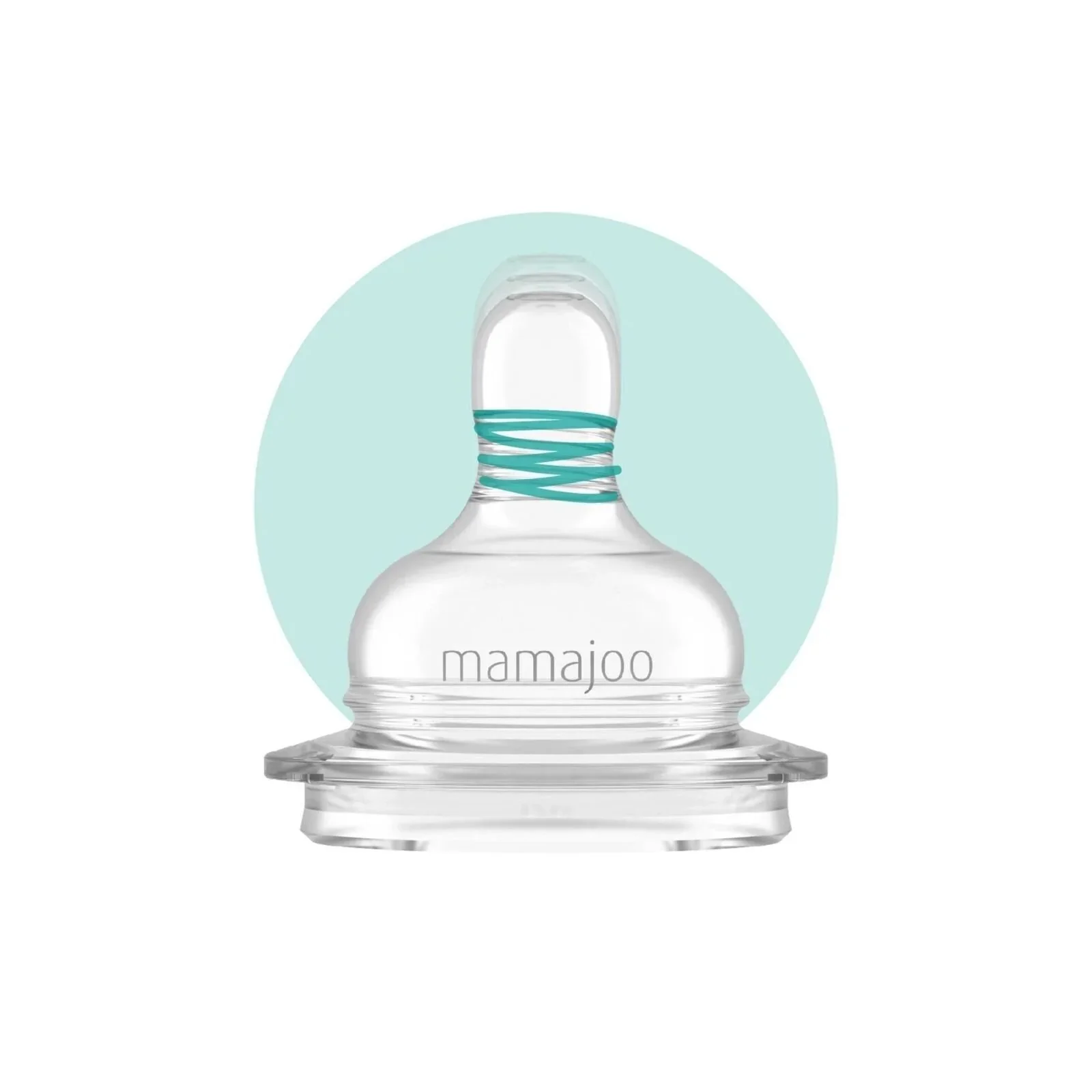 Mamajoo Anti-Colic PP Baby Bottle Slow Flow 0+ months 150ml - Silver - Image 4