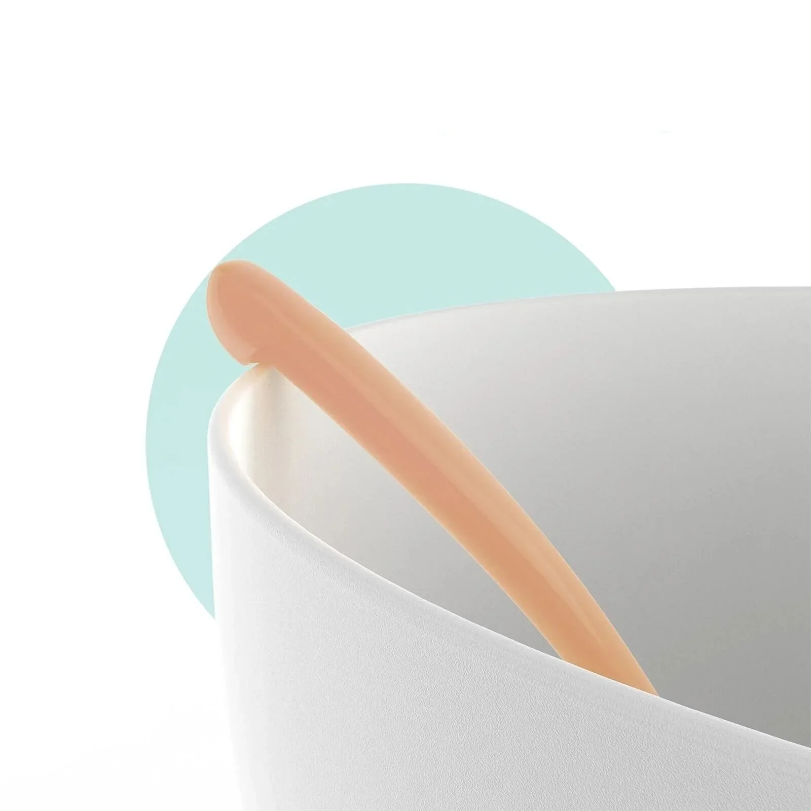 Mamajoo Silicone Spoons with Case Pack of 2 - Powder Pink & Blush - Image 5