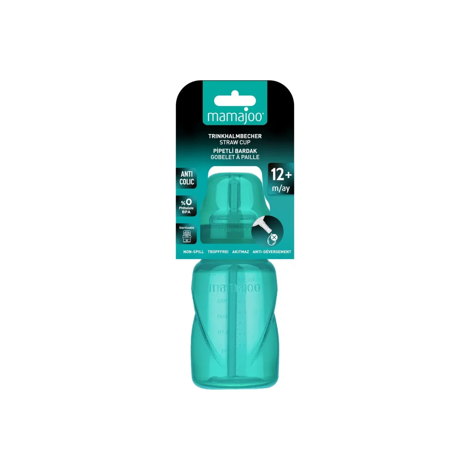 Mamajoo Training Cup 12+ months 270ml - Green - Image 5