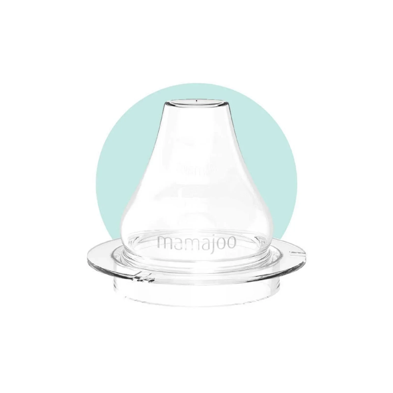 Mamajoo Training Cup with Handles 6+ months 160ml - Powder Green - Image 4