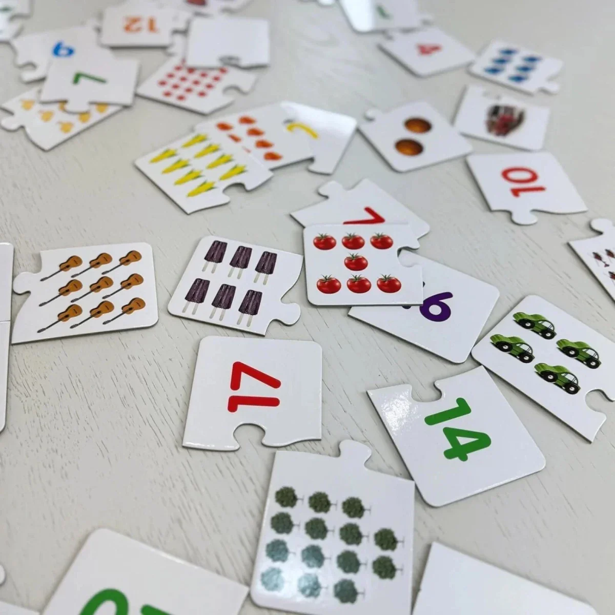 Match it! Counting Puzzle Cards - Image 4
