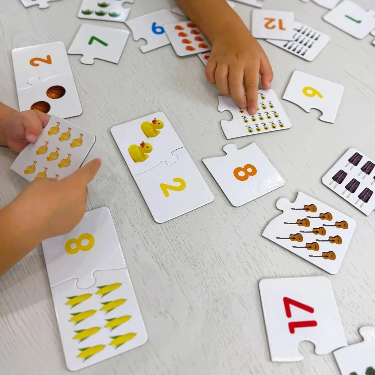Match it! Counting Puzzle Cards - Image 6