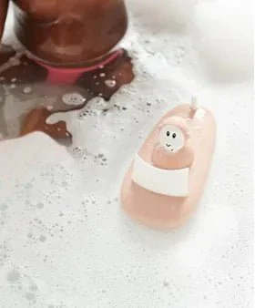 Matchstick Monkey Bathtime Boat Set - Dusty Pink - Image 3