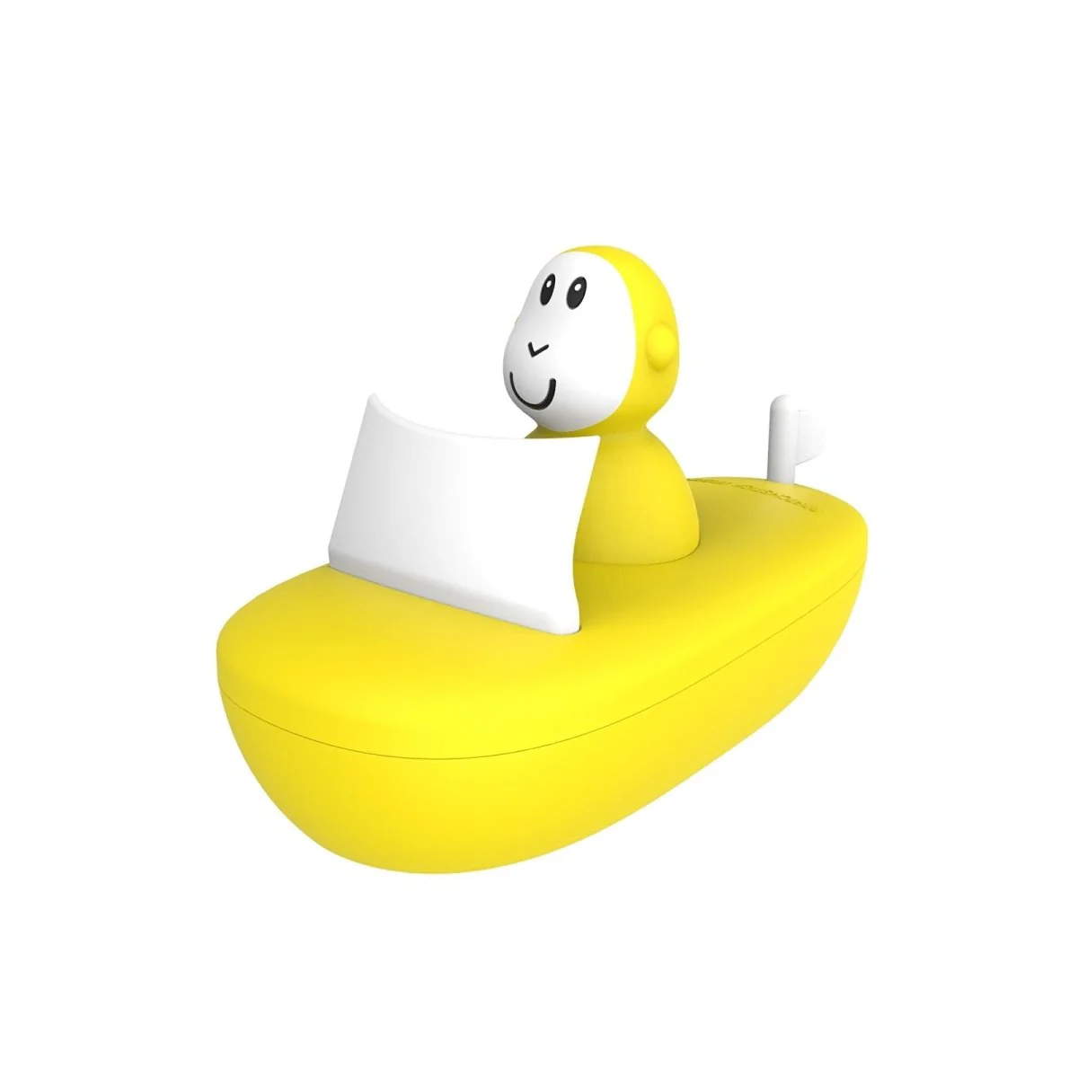 Matchstick Monkey Bathtime Boat Set - Yellow - Image 2