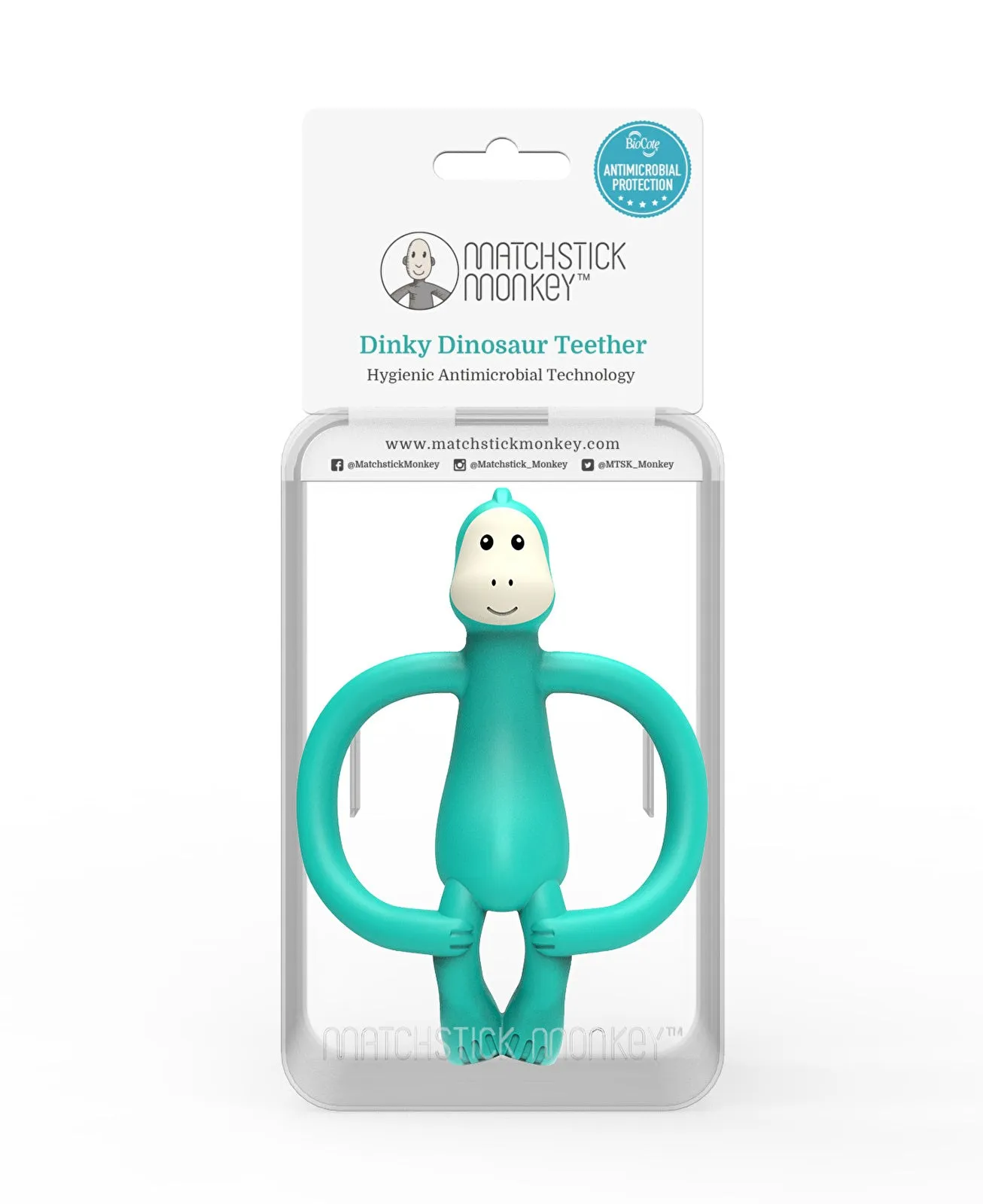 Matchstick Monkey Dinky Dinosaur Teether - Image 4