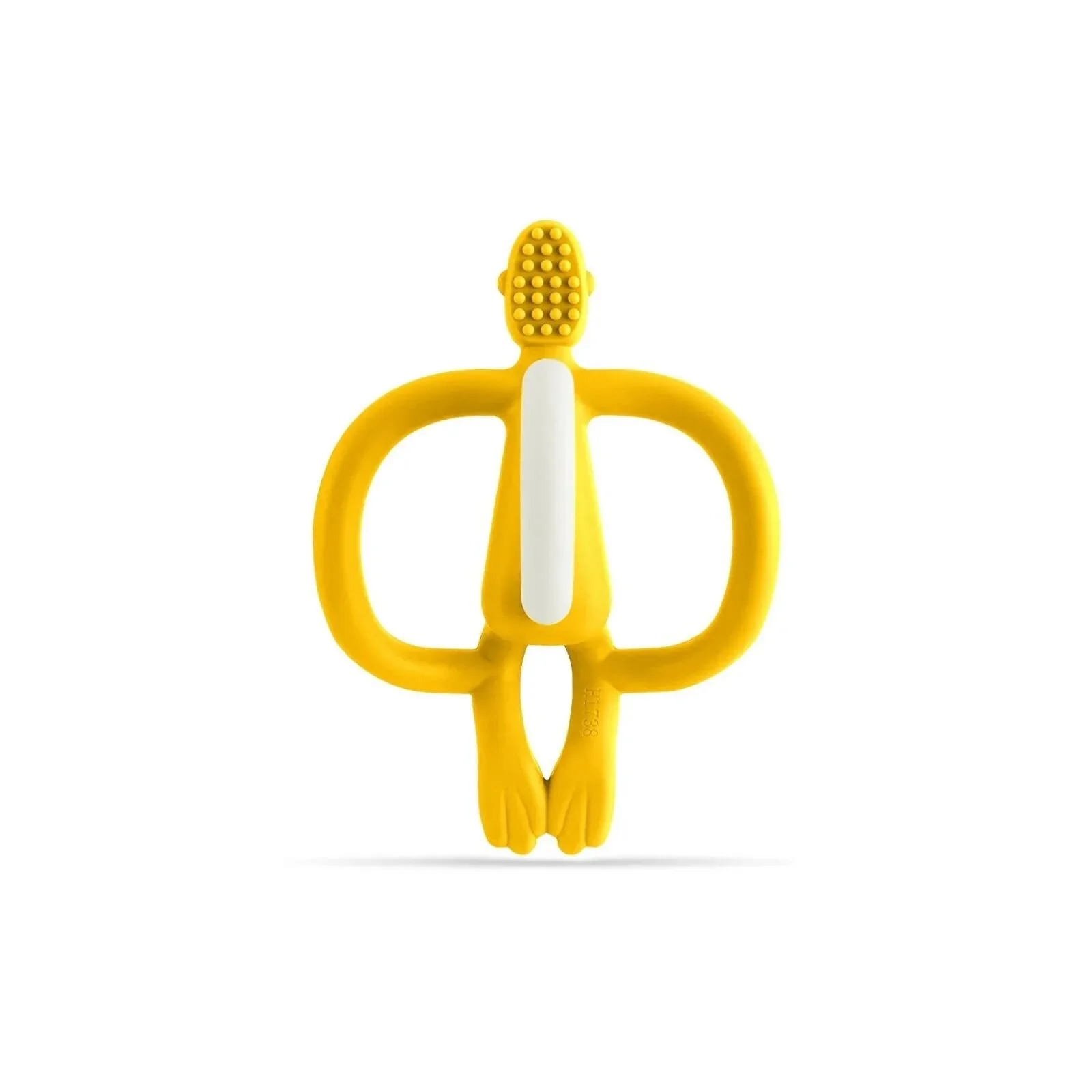 Matchstick Monkey Original Teething Toy - Yellow - Image 2