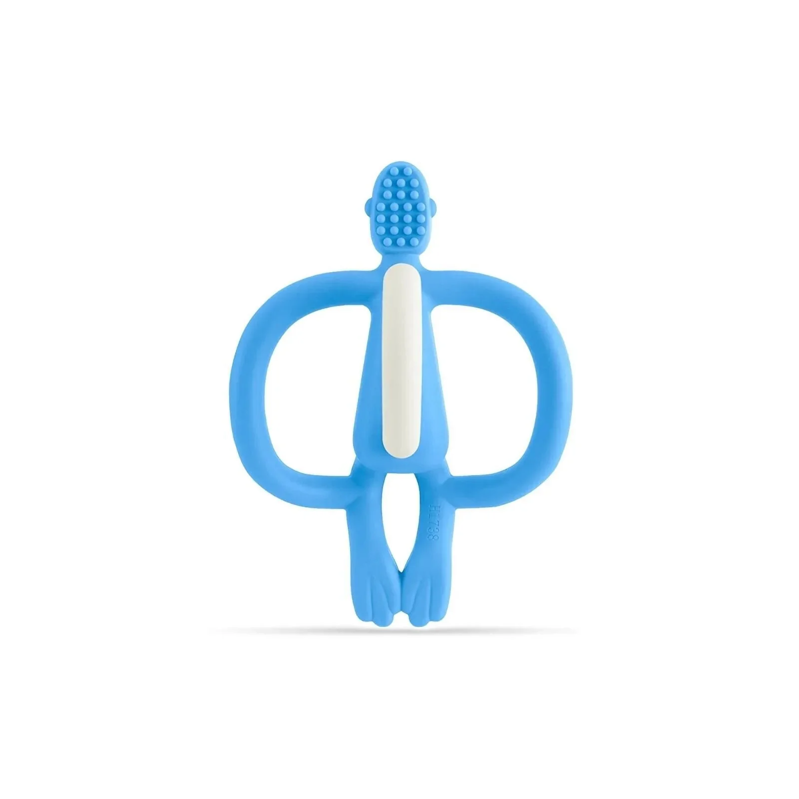 Matchstick Monkey Original Teething Toy - Light Blue - Image 3