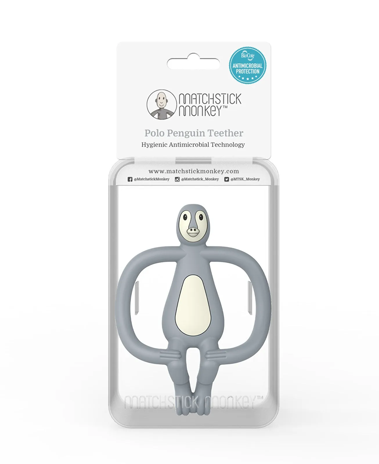Matchstick Monkey Polo Penguin Teether - Image 3