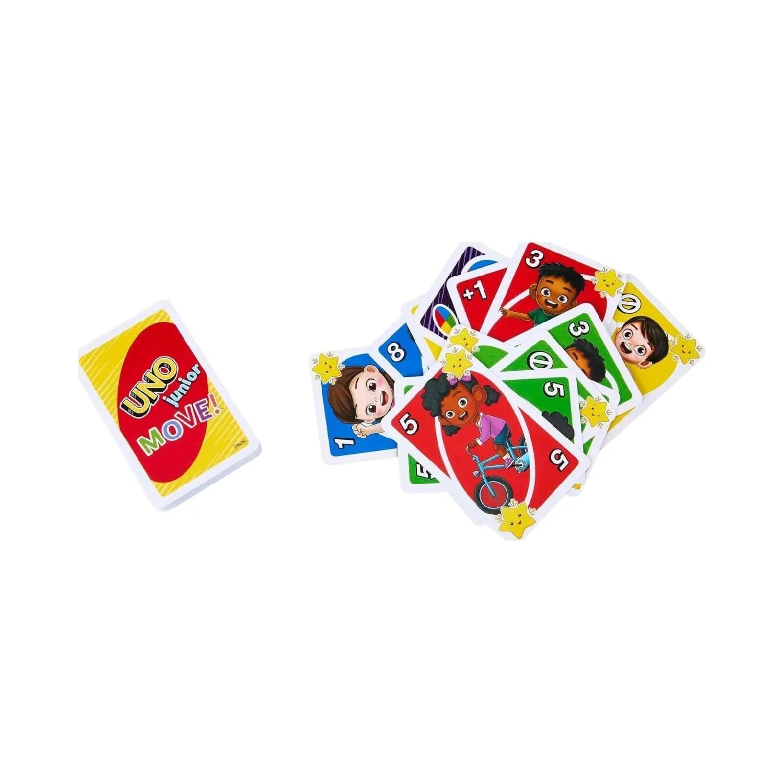 Mattel Uno Junior Move Card Game - Image 2