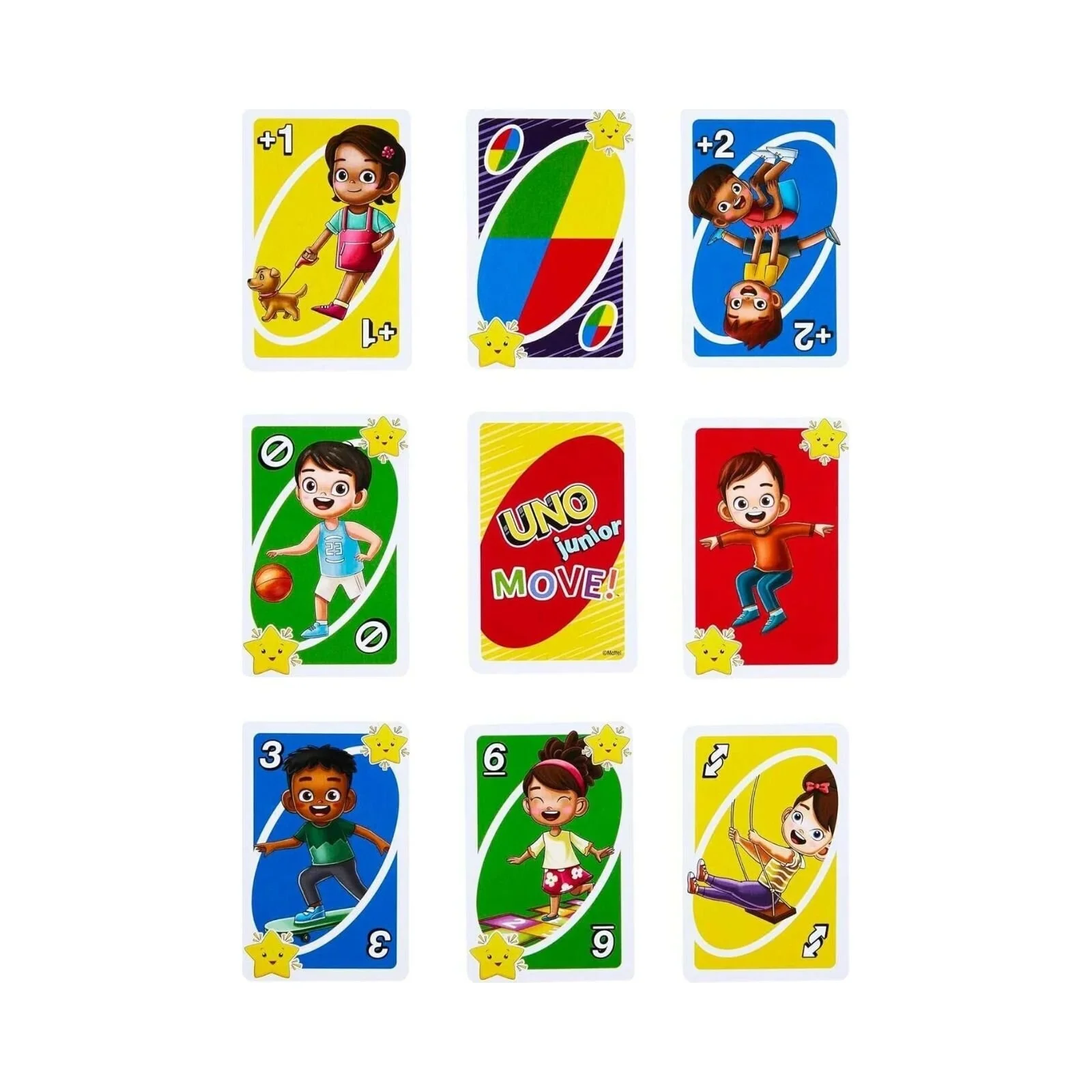 Mattel Uno Junior Move Card Game - Image 4